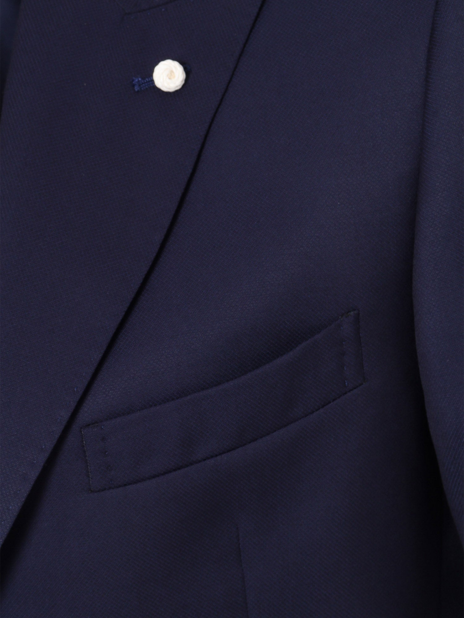 Blue mens suit Virgin Wool Jacket