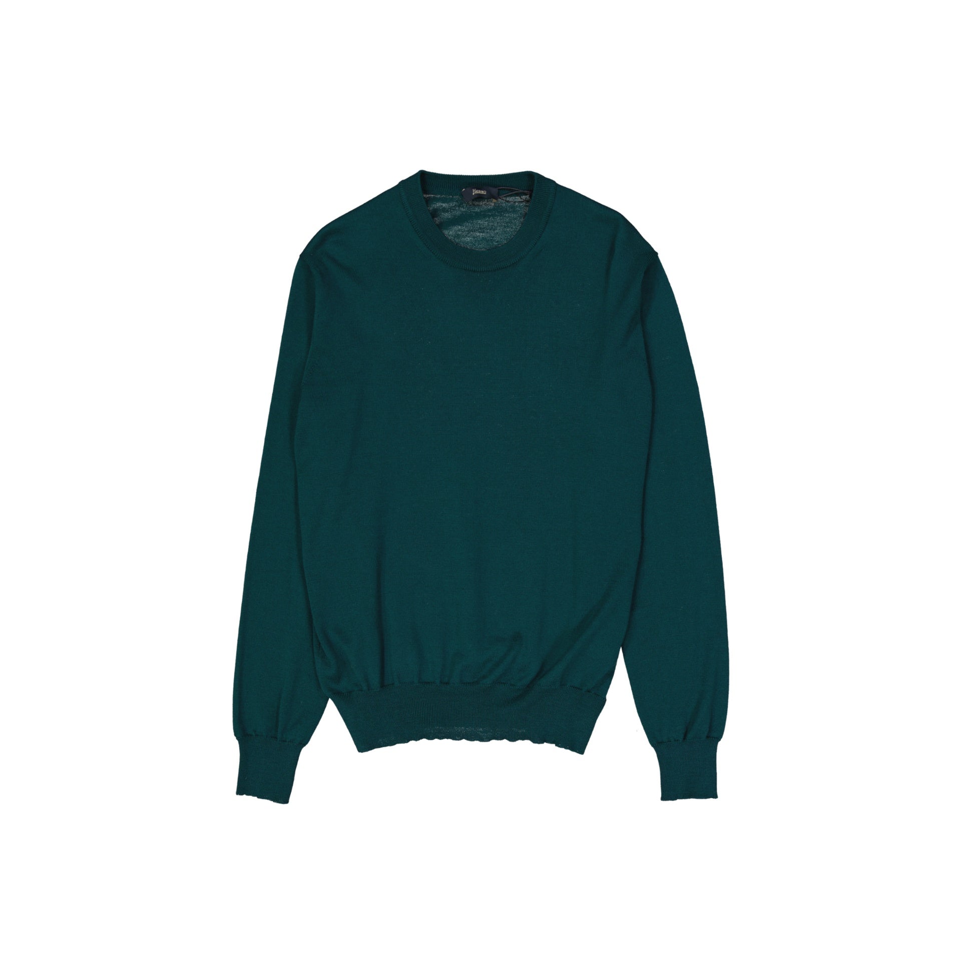 Herno Wool Pullover Green Virgin