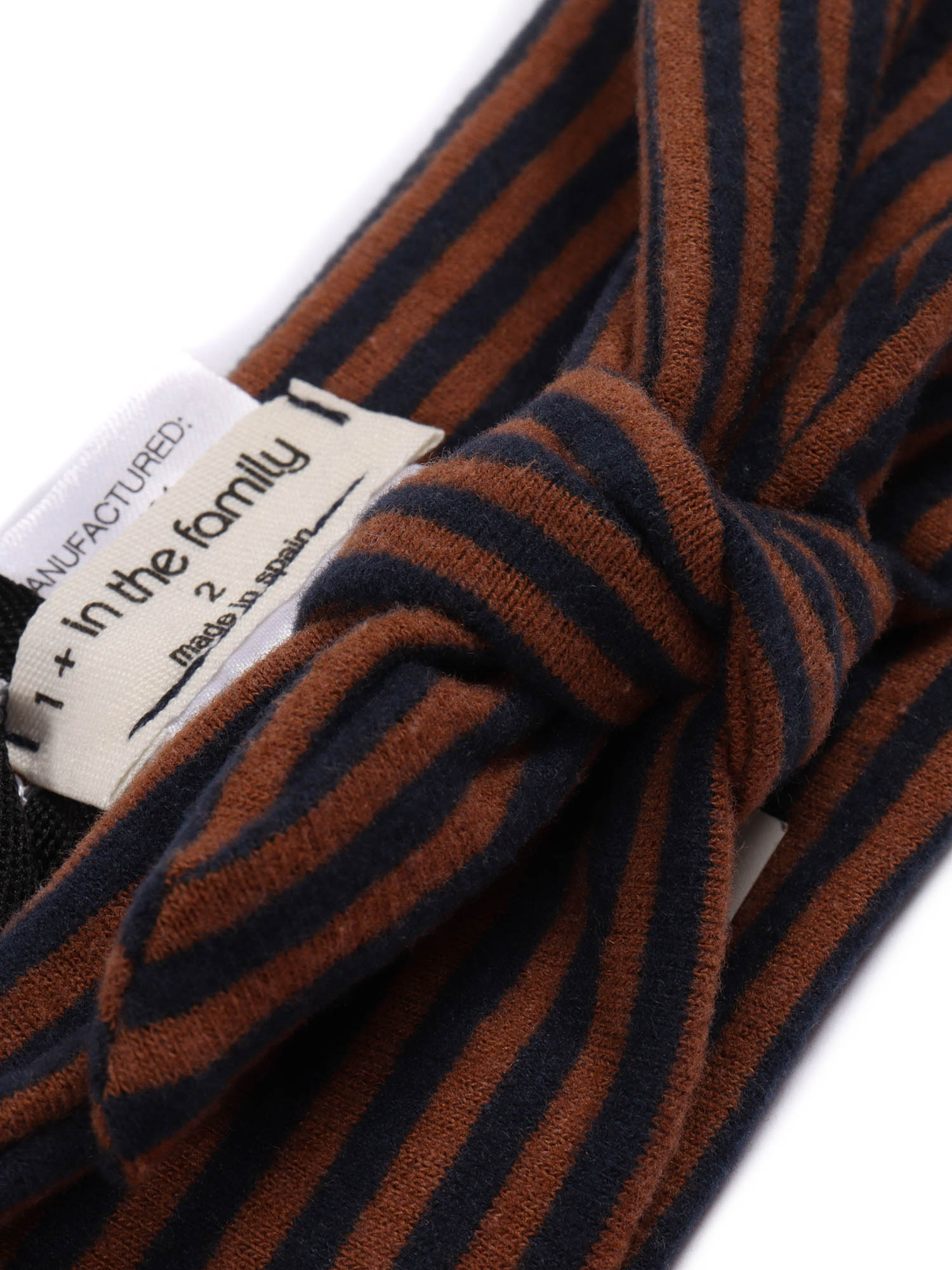 Bandeau Brown Cotton Acetate Elastane Top