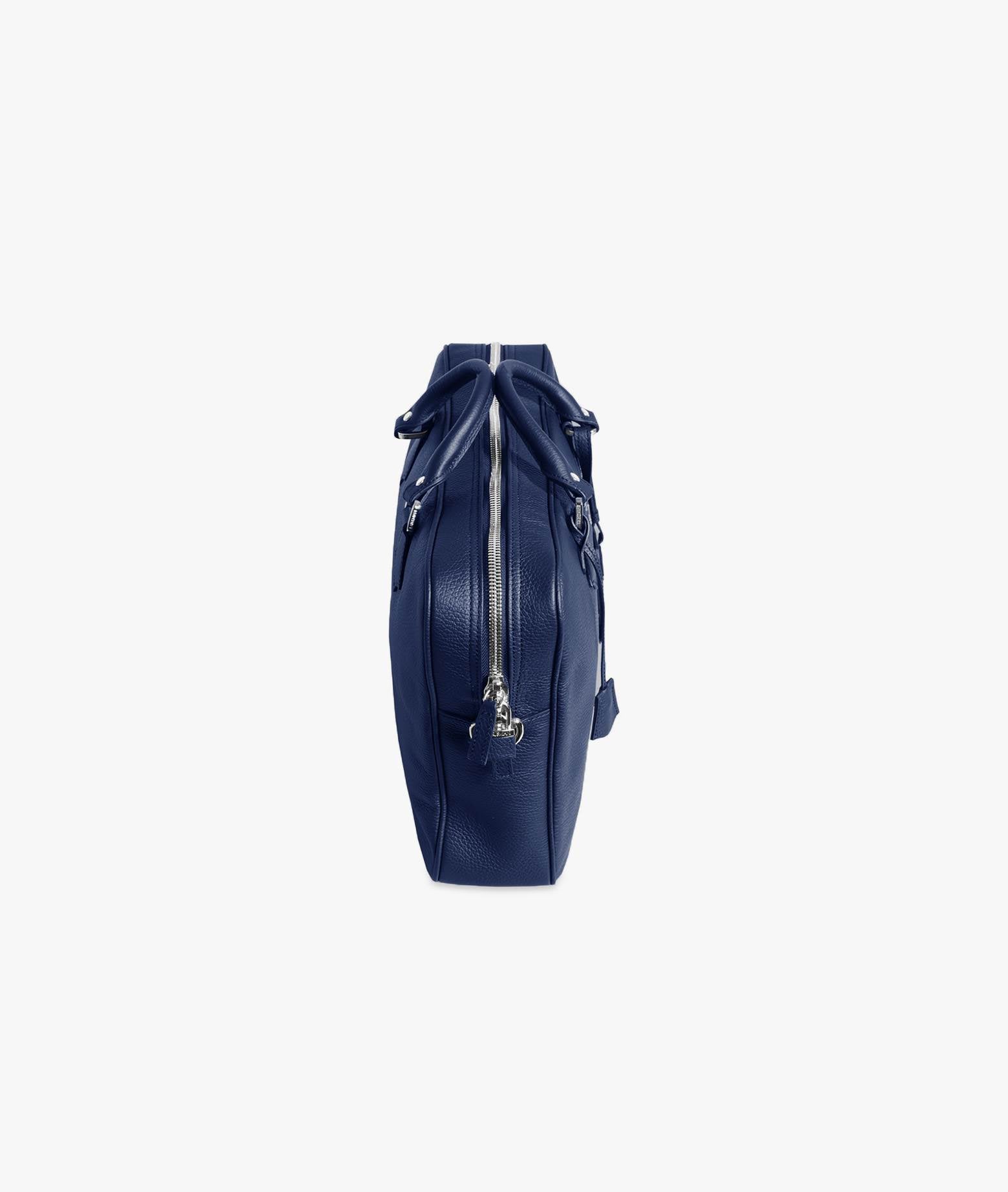 Briefcase Piazza Affari Blue Bag