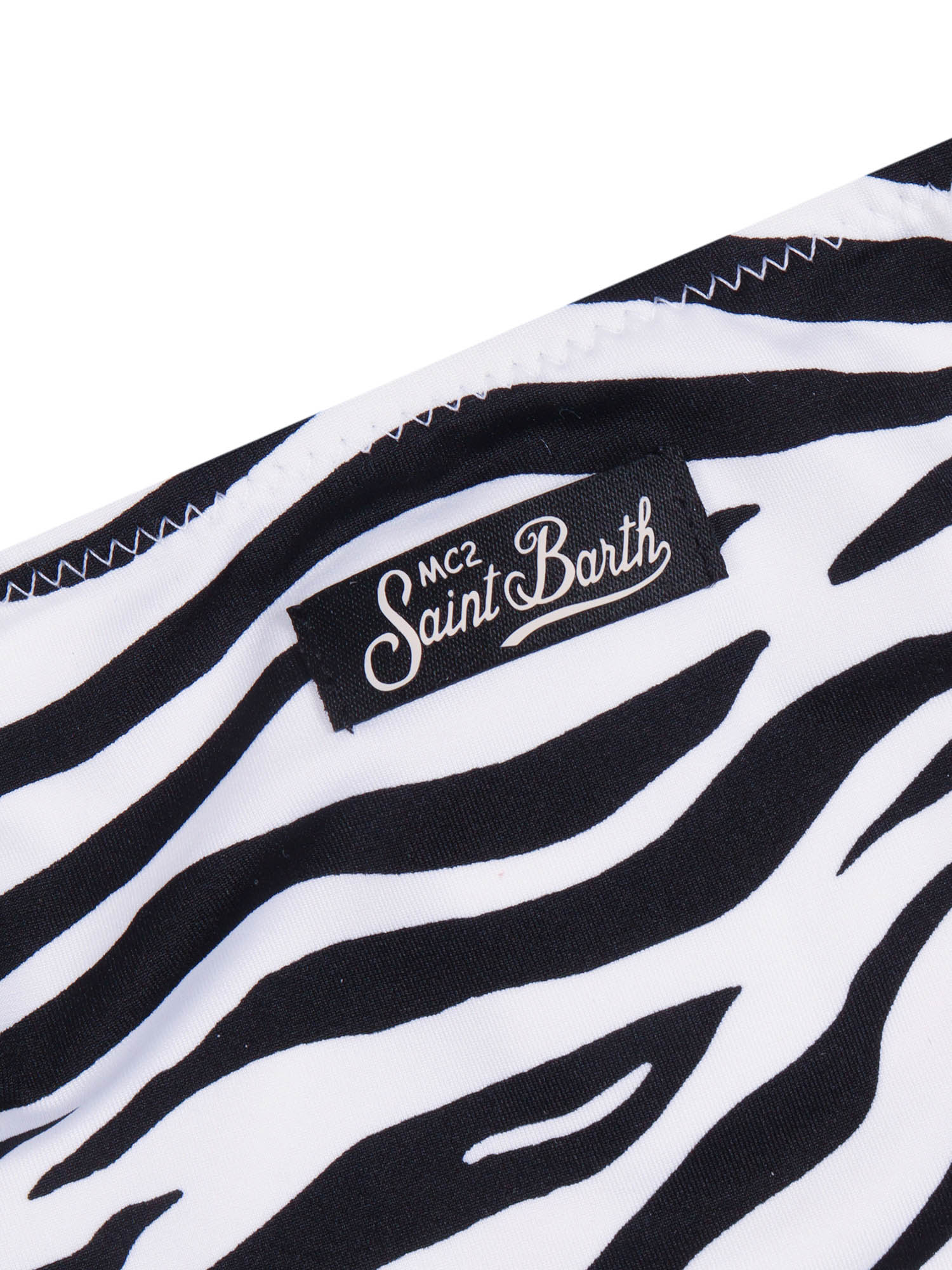 Leah Teen-Zebra 00 Black Polyamide Elastane Top