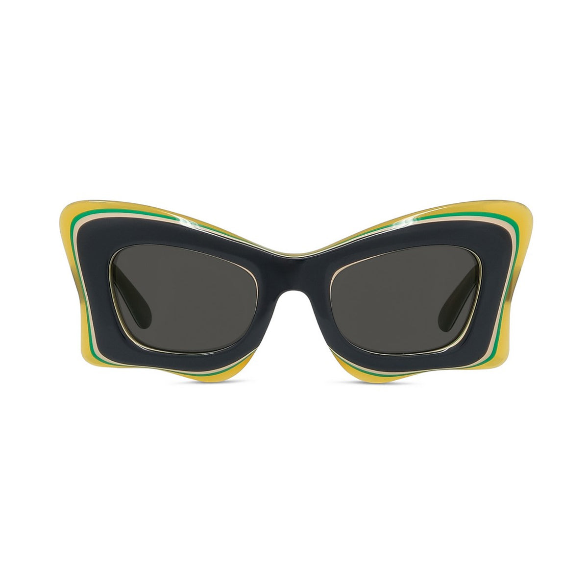 LW40140U PAULAS IBIZA 20a Grigio Antracite Multicolore Acetate Occhiali Sole