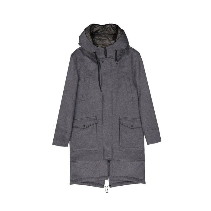 Herno Cashmere Coat Gray