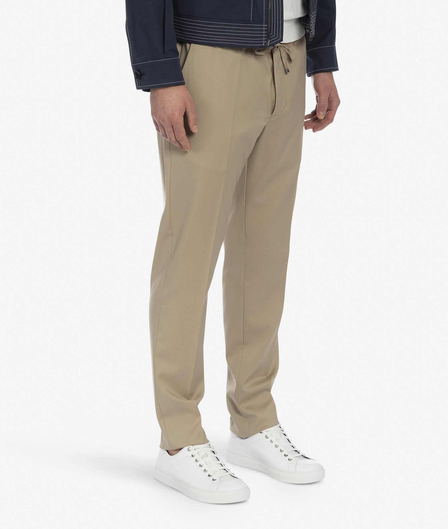 Wool Trousers Mauritius Teal Sportswear
