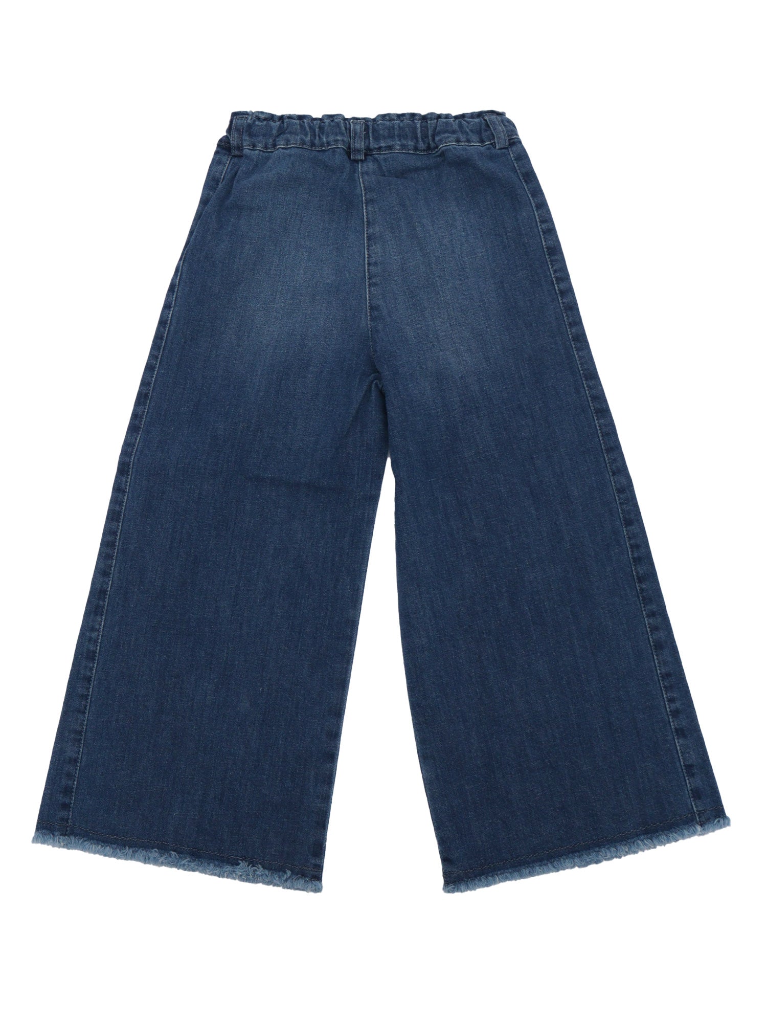 PANTS Blue Cotton Elastane