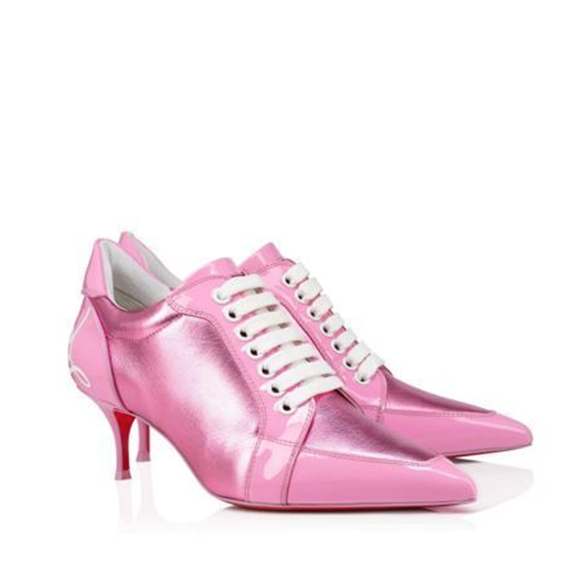 Leather Pumps Pink Calf