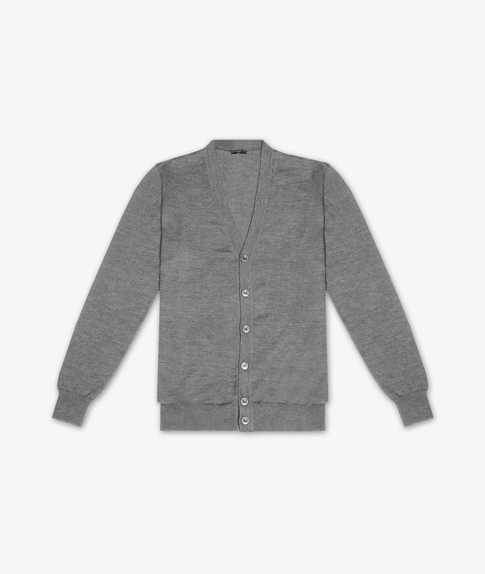 Cashmere And Silk Cardigan Ulaan Beige V Neck