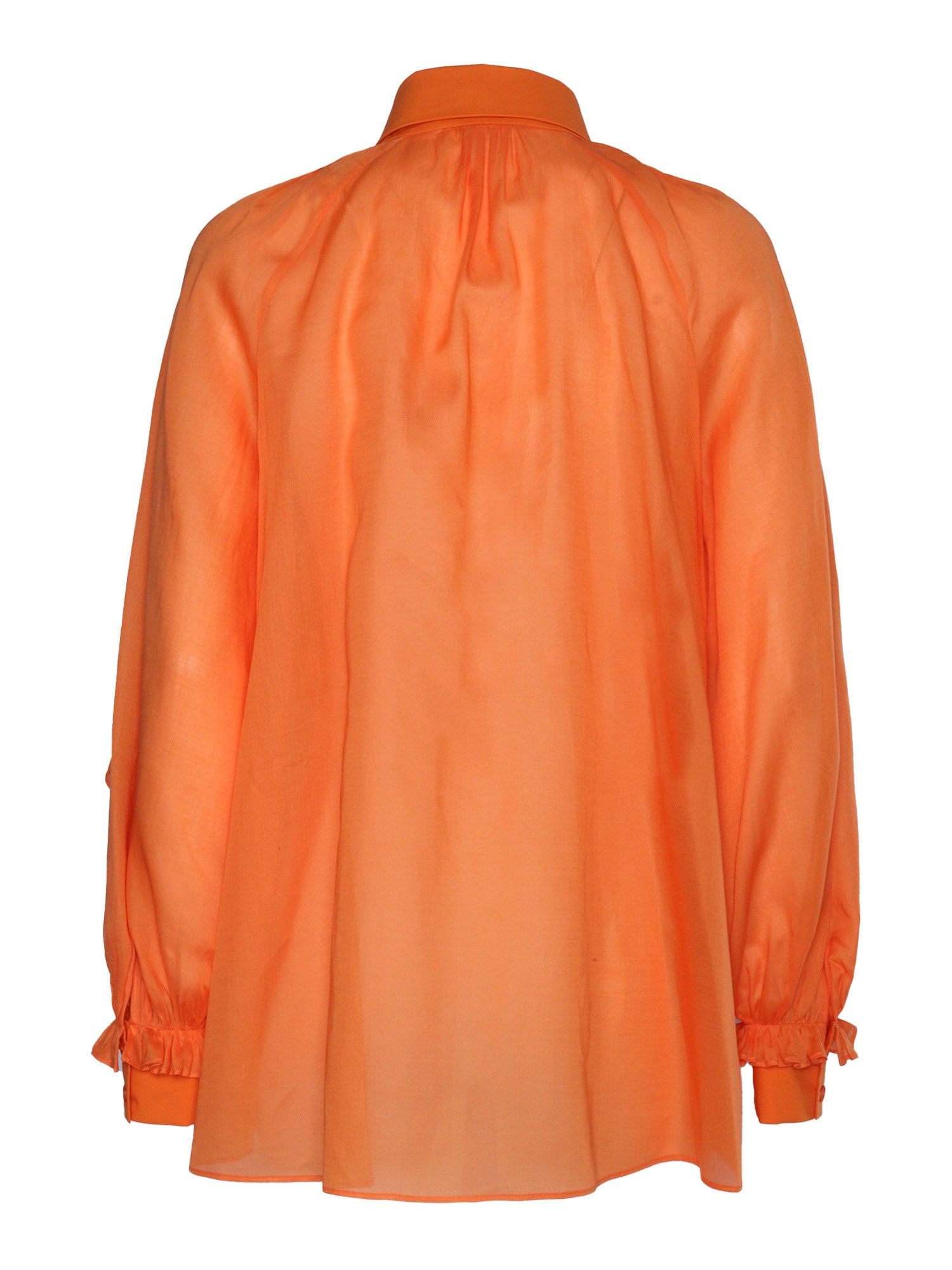 Orange shirt Cotton