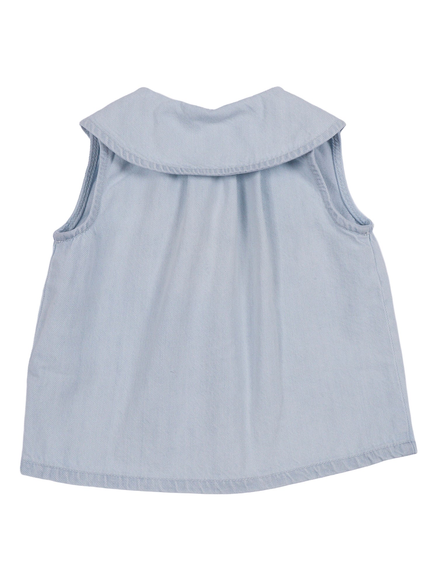 Top Light Blue Cotton