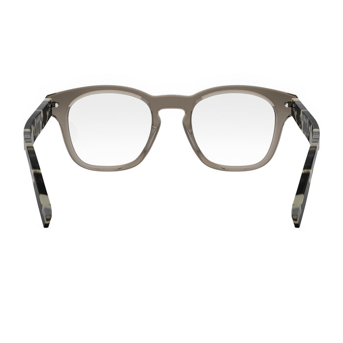 DiorBlackSuitO S21I 6400 Transparent Khaki Beige Acetate Occhiali Da Vista