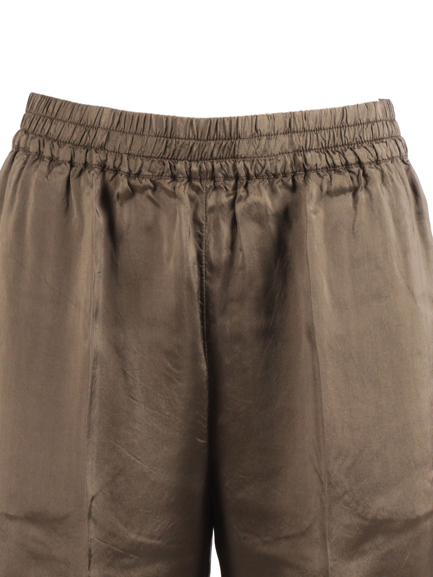 WOMAN PANTS Green Viscose
