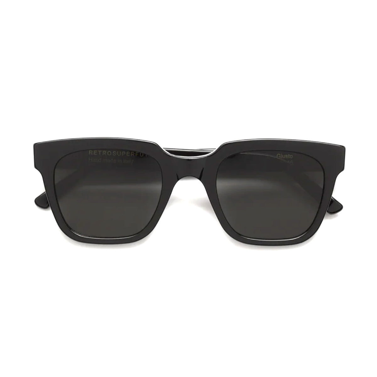 GIUSTO BLACK Nero Acetate Occhiali Sole