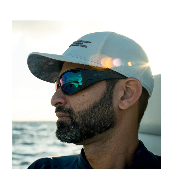 Revo Dune Re1202 01bl Nero Nylon Occhiali Sole