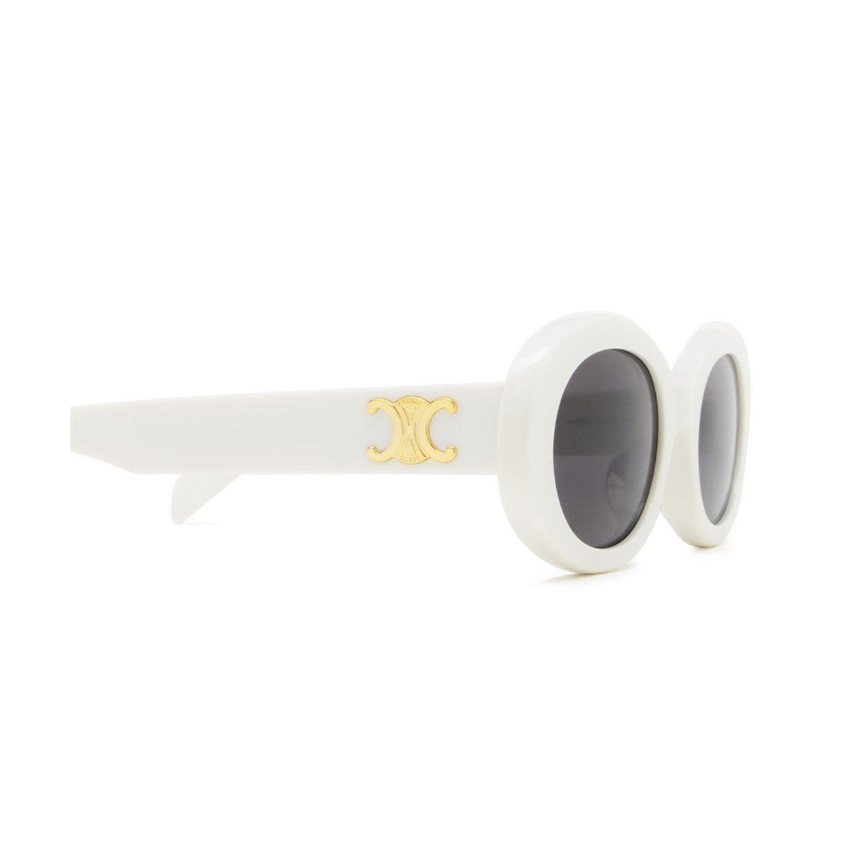 CL40194U TRIOMPHE 25a Bianco Acetate Occhiali Sole
