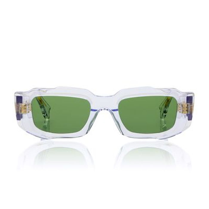Monokol Concept Eyewear MK285 C37 Crystal Trasparente Acetate Occhiali Da Sole