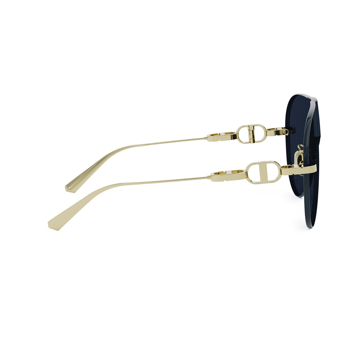 CD Chain M2U B0B0 Gold Blu Metal Occhiali Da Sole