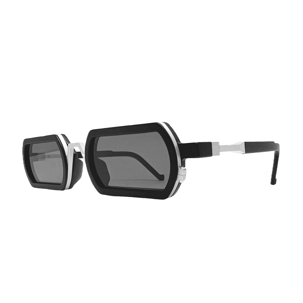 Vava Eyewear WL0072 White Label Black Nero Bio-acetate Occhiali Da Sole