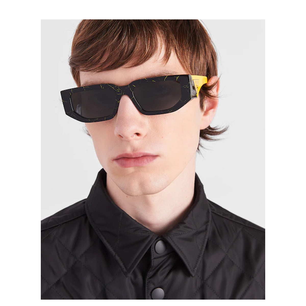 PR09ZS 2AU06B Marrone Acetate Occhiali Sole