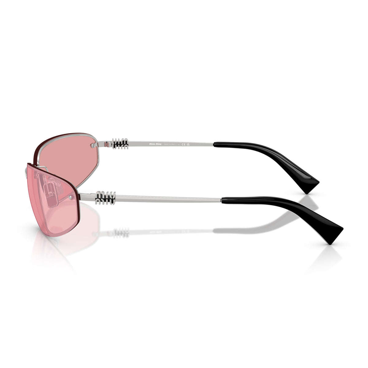 Miu 0MU A50S 1BC70J Argento Metal Occhiali Da Sole