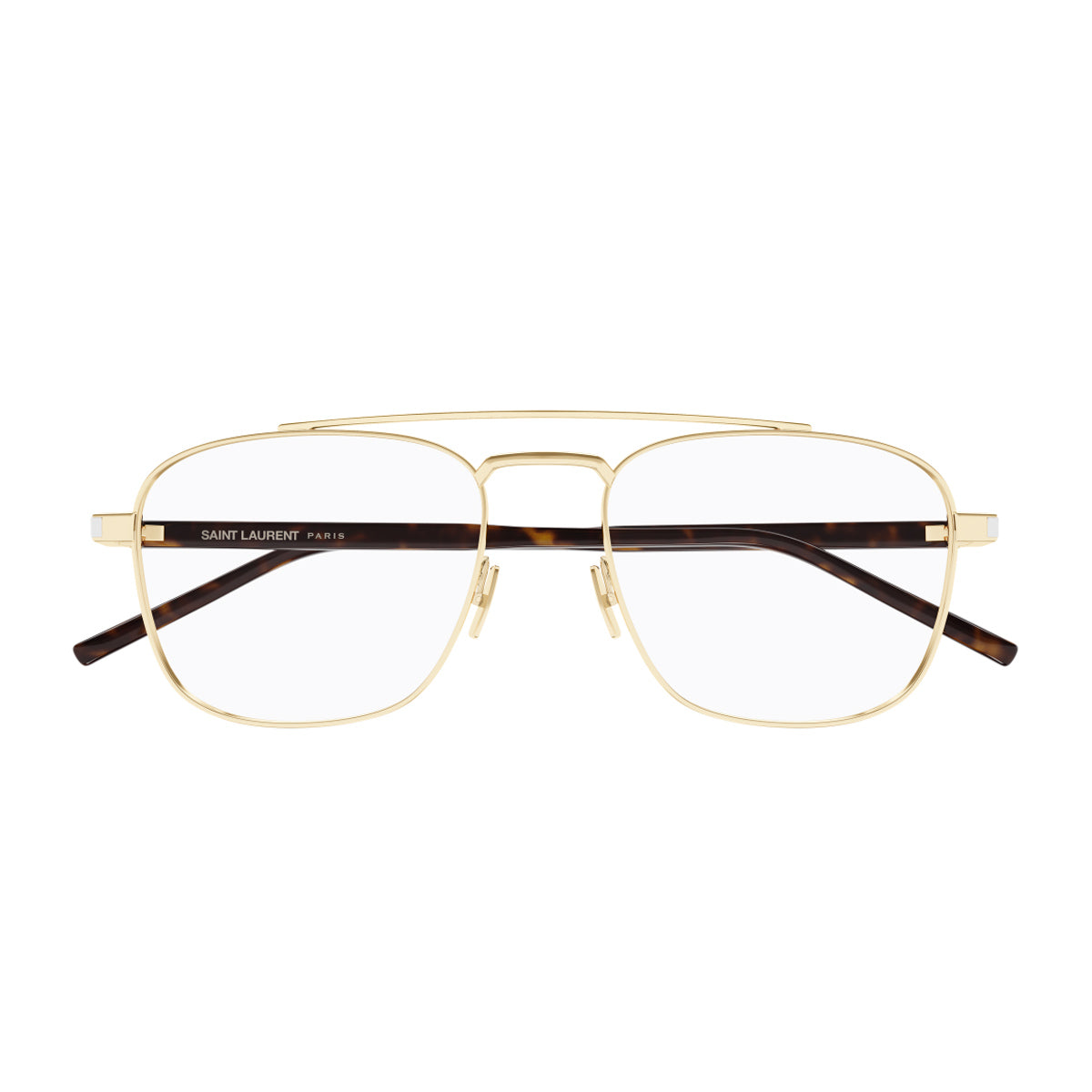 Saint Laurent SL 665 Linea Naked Wirecore Thin 003 Gold Crystal Oro Metal /resin Occhiali Da Vista