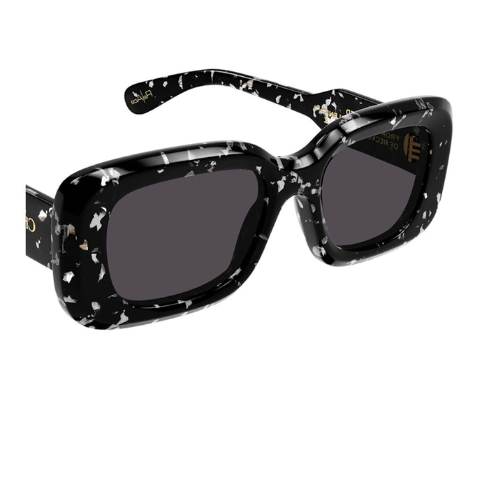 CH0188S 003 Nero Recycled Acetate Occhiali Sole