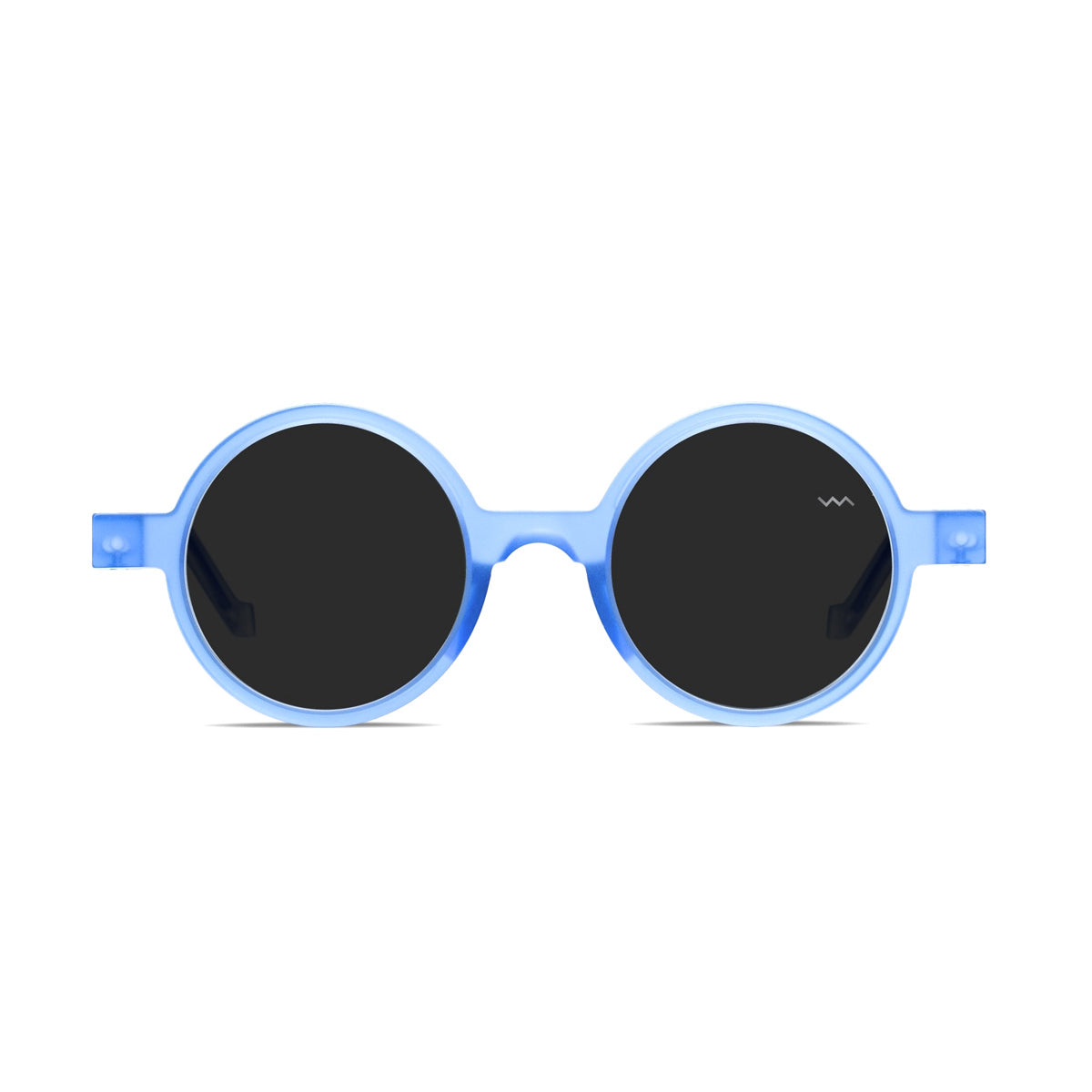 WL0006 White Label CRYSTAL BLUE MATTE Blu Bio-acetate Occhiali Sole