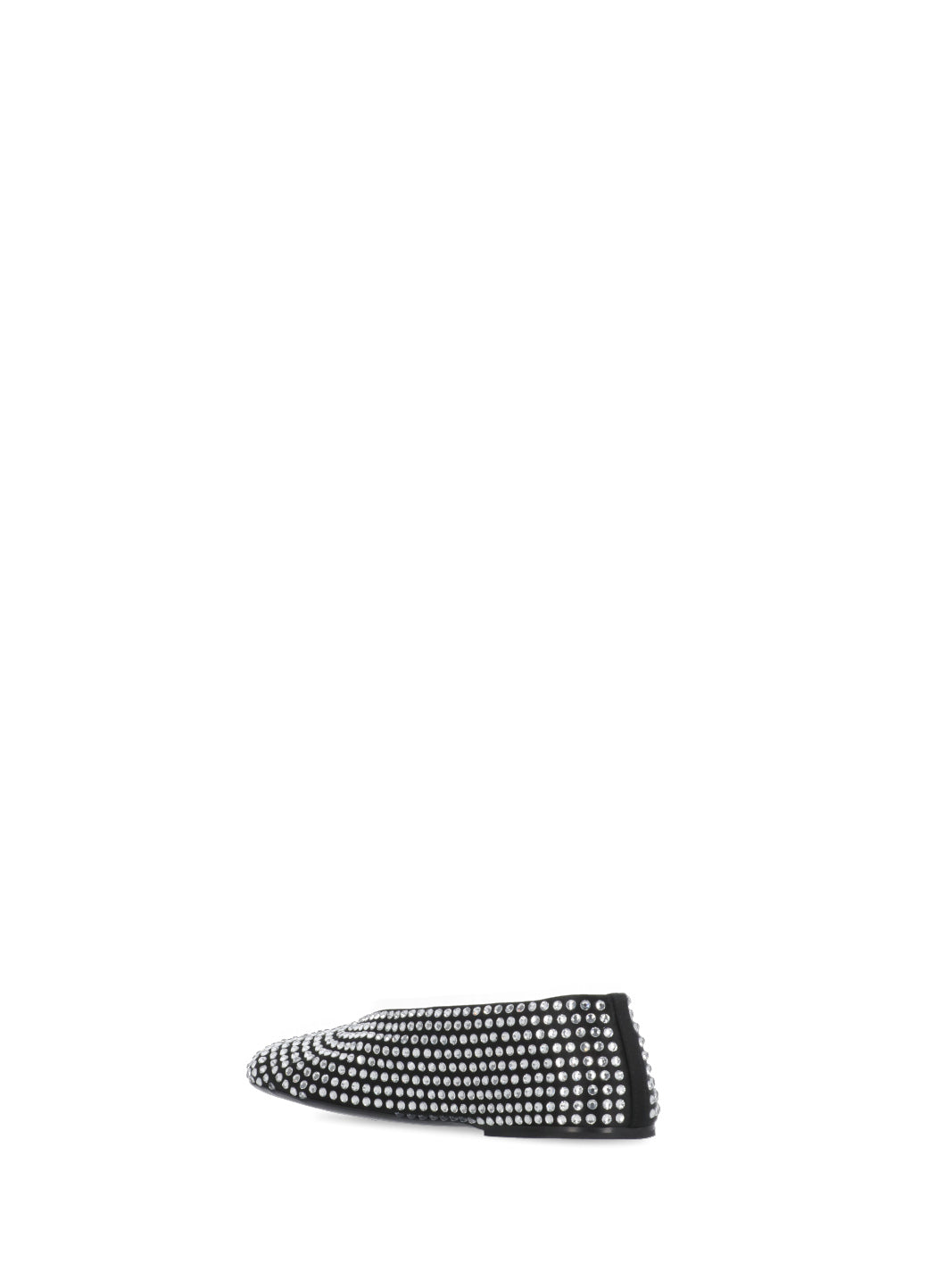 Khaite Flat Shoes Black Viscose Silk