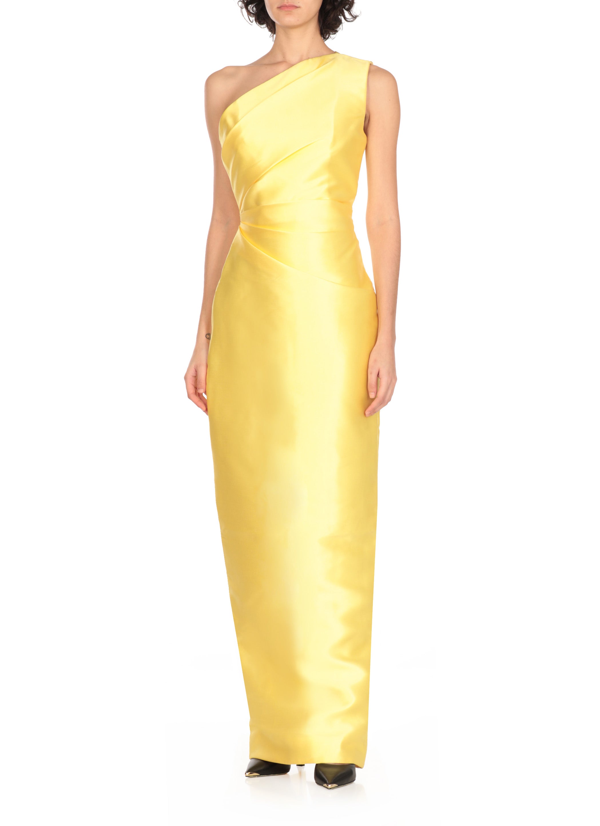 Solace London Dresses Yellow