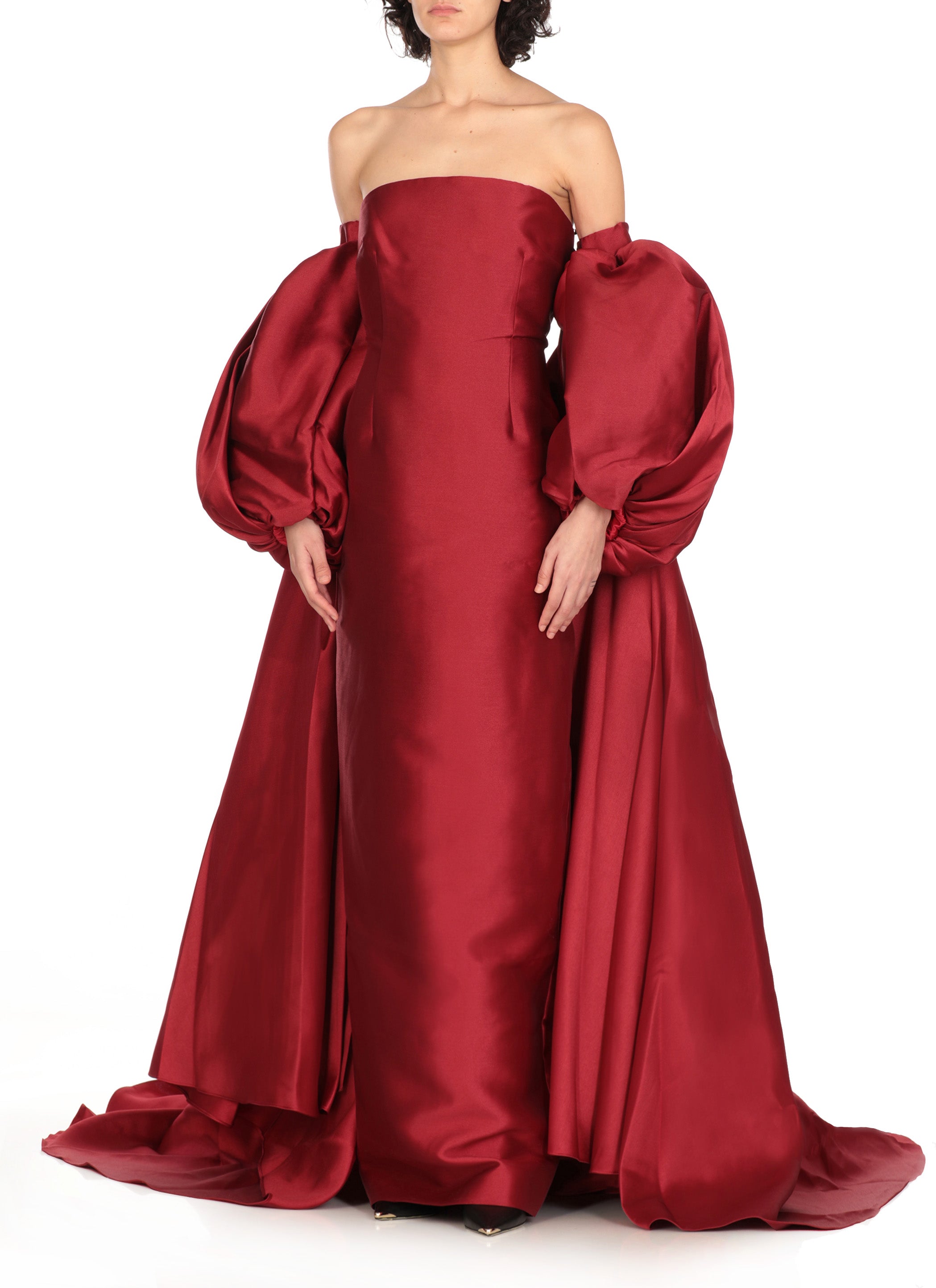Solace London Dresses Bordeaux