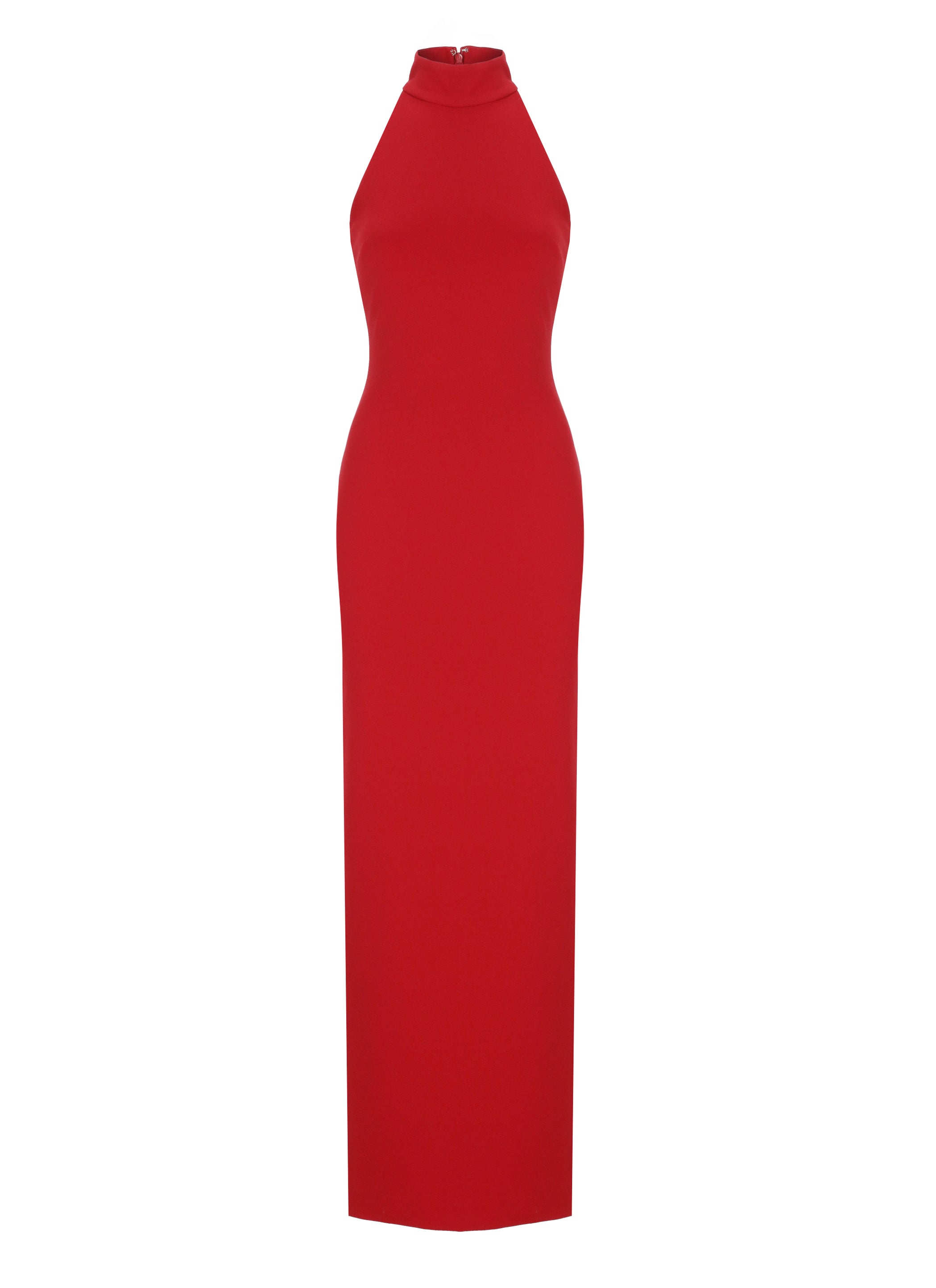 Solace London Dresses Red Polyester Elastane