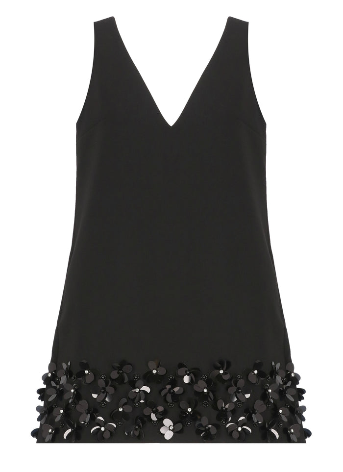 Self Portrait Dresses Black Polyester