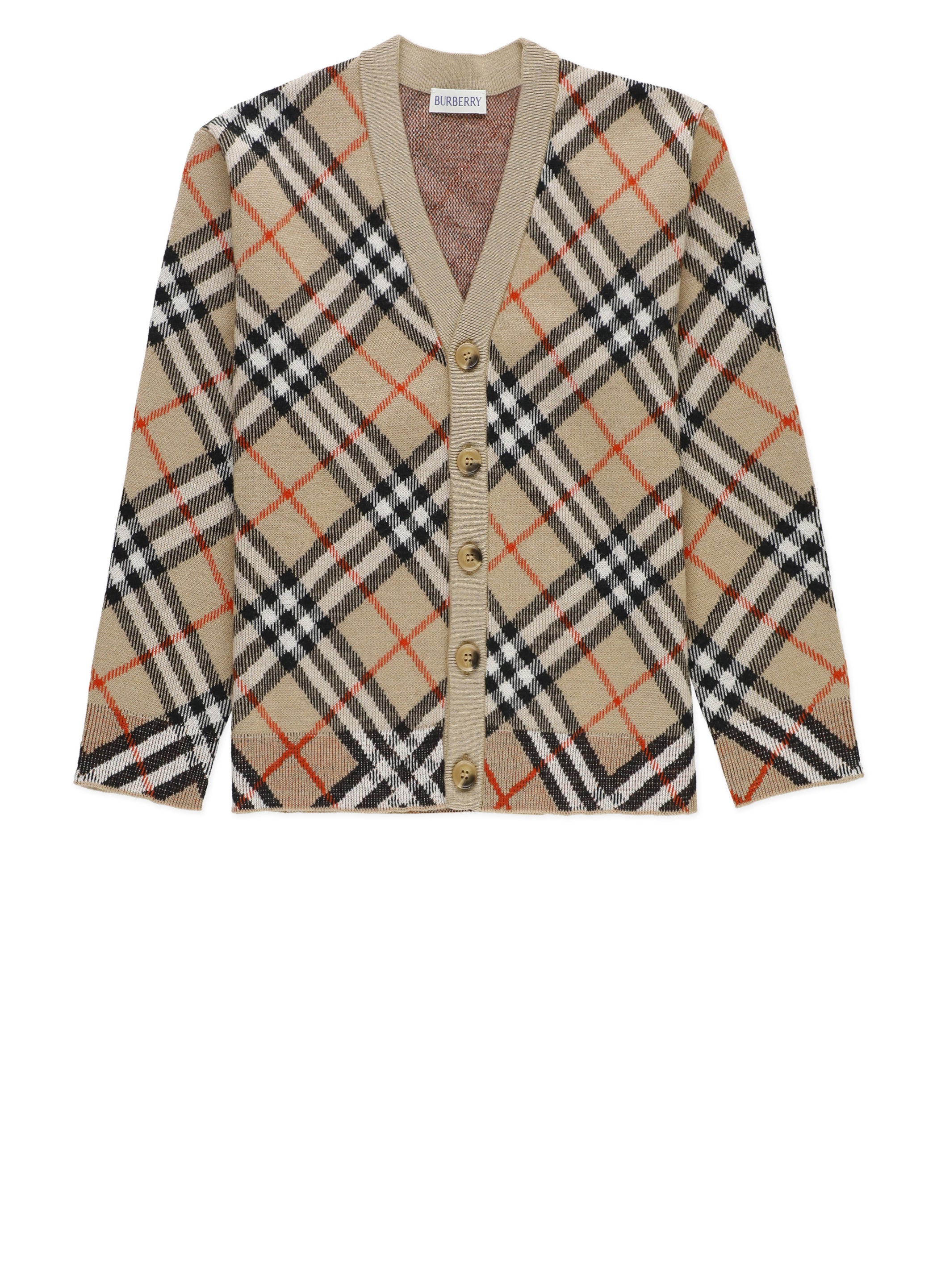 Burberry Kids Sweaters Beige