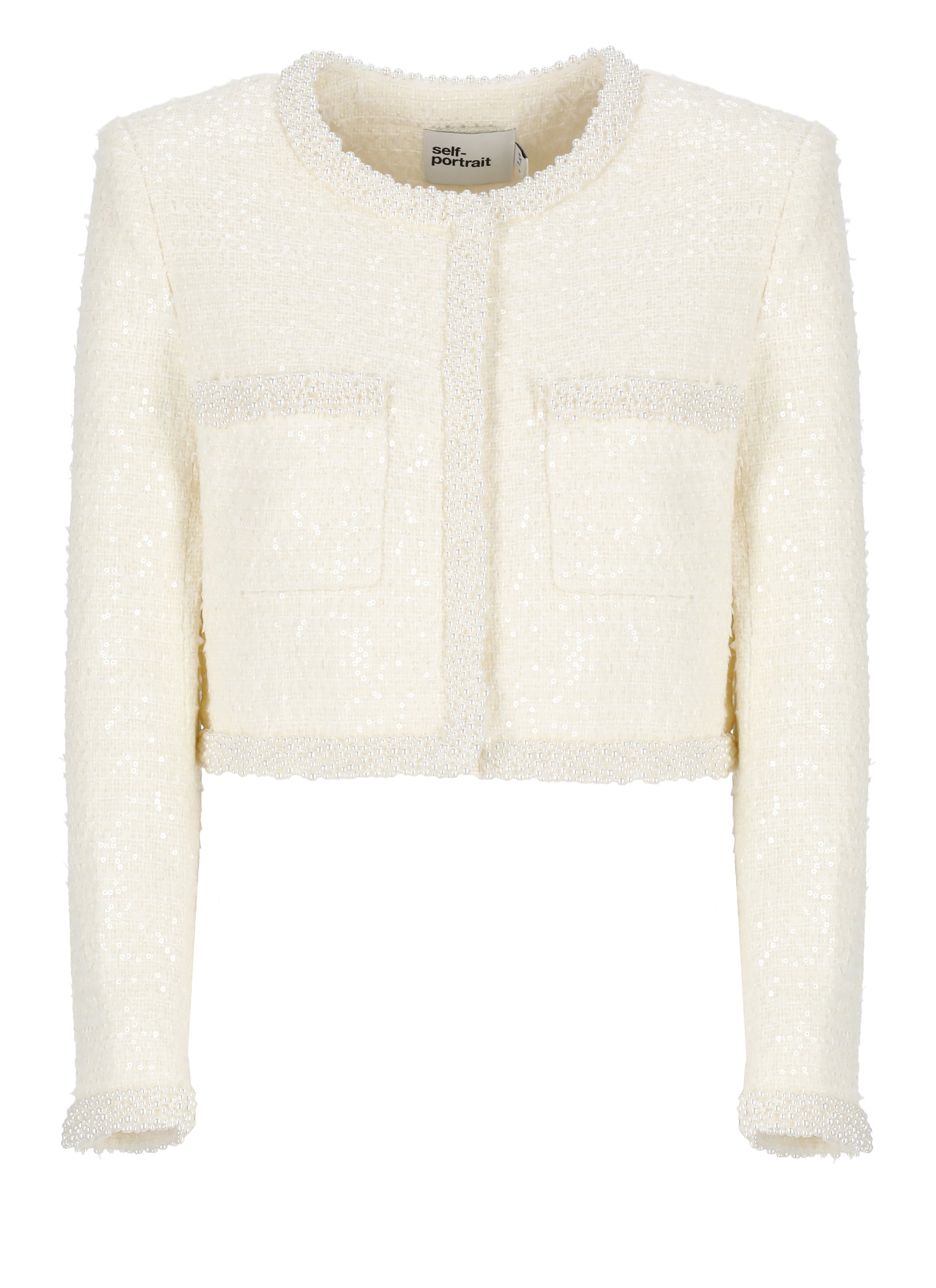 Self Portrait Jackets Ivory