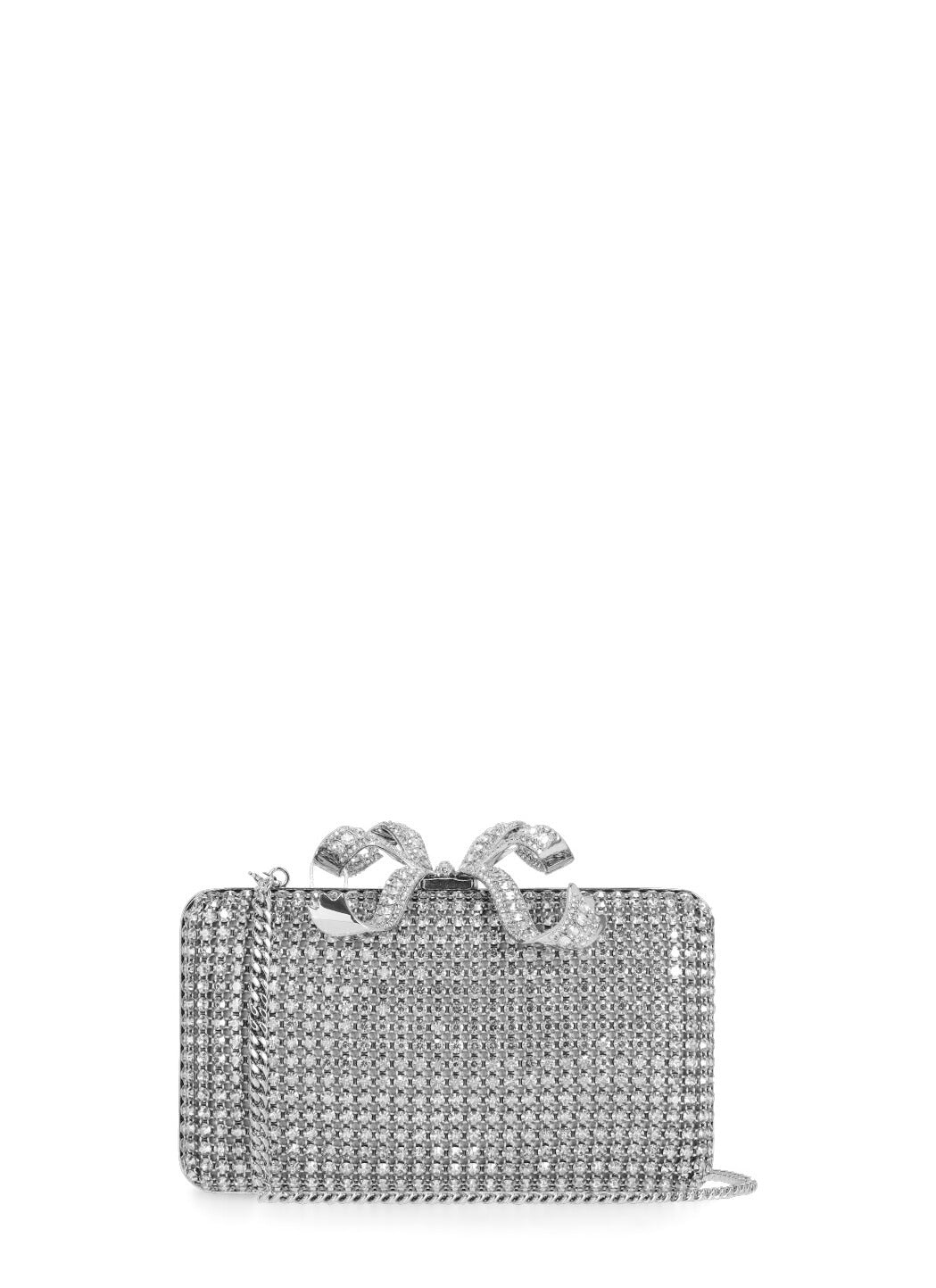 Self Portrait Bags Silver Polyester Staple: Copper