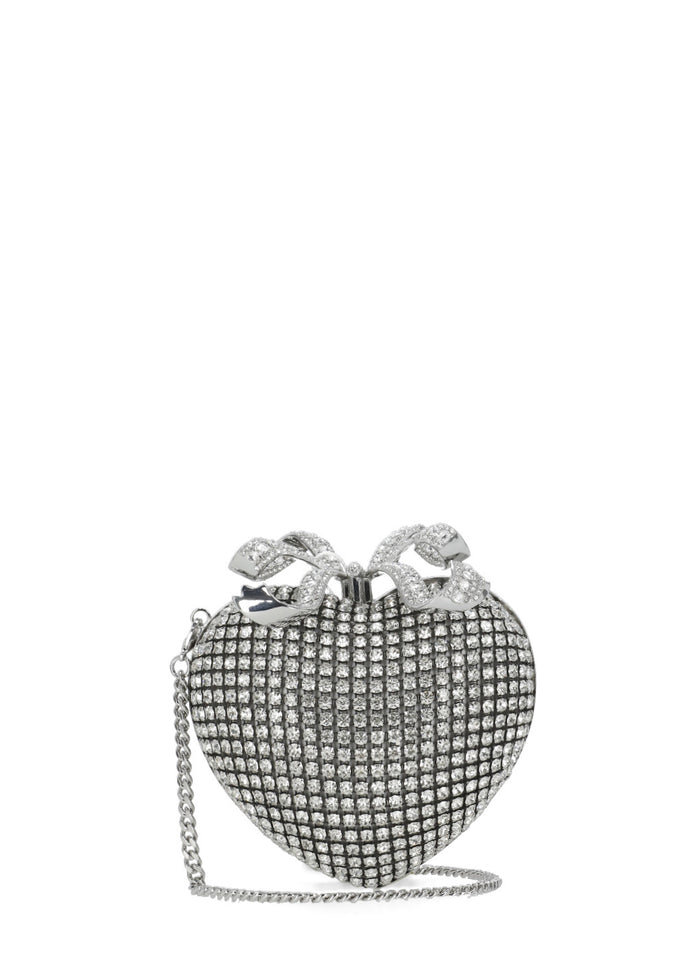 Self Portrait Bags Silver Polyester Staple: Copper