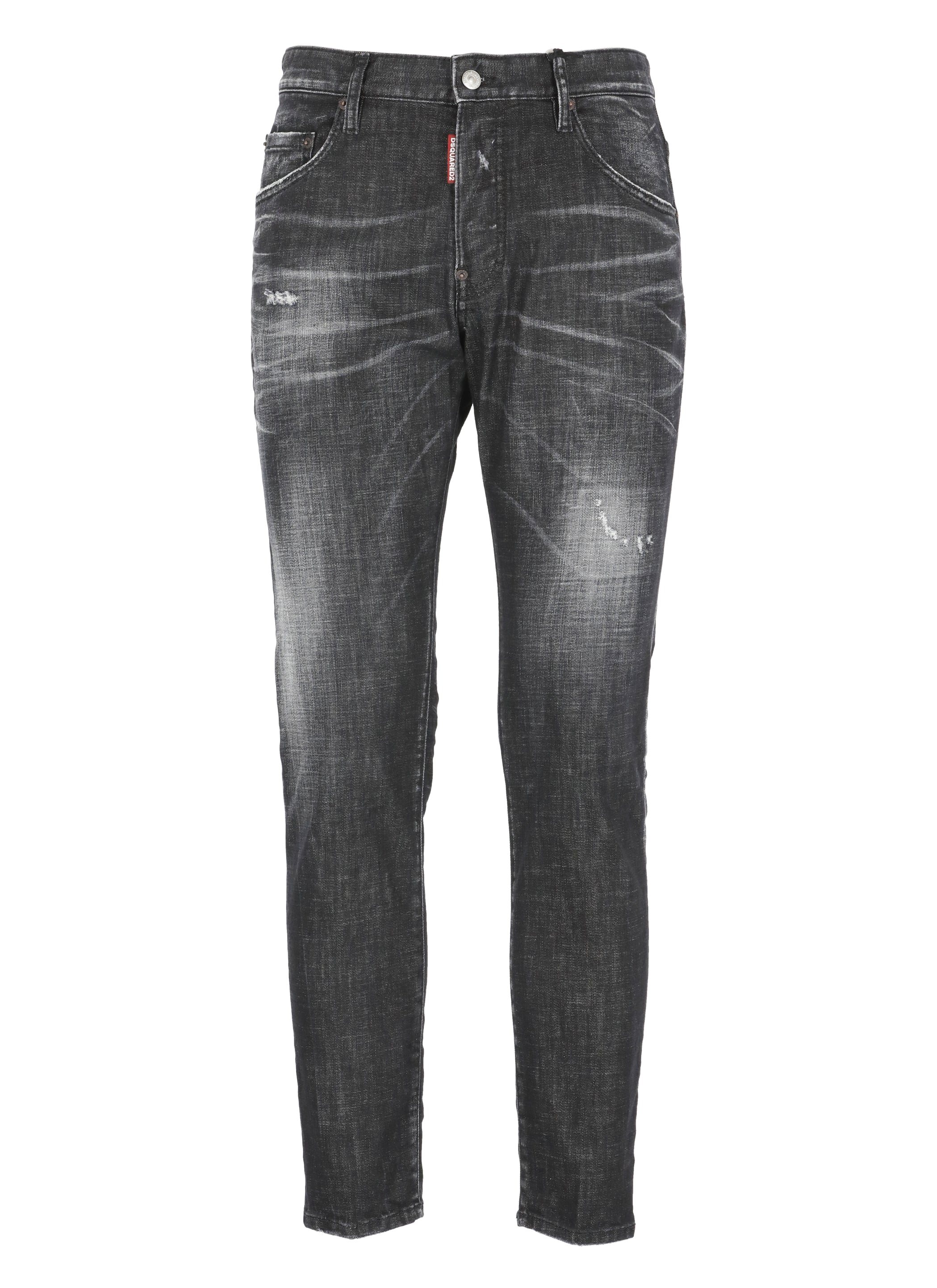 Dsquared2 Jeans Black Cotton Elastane