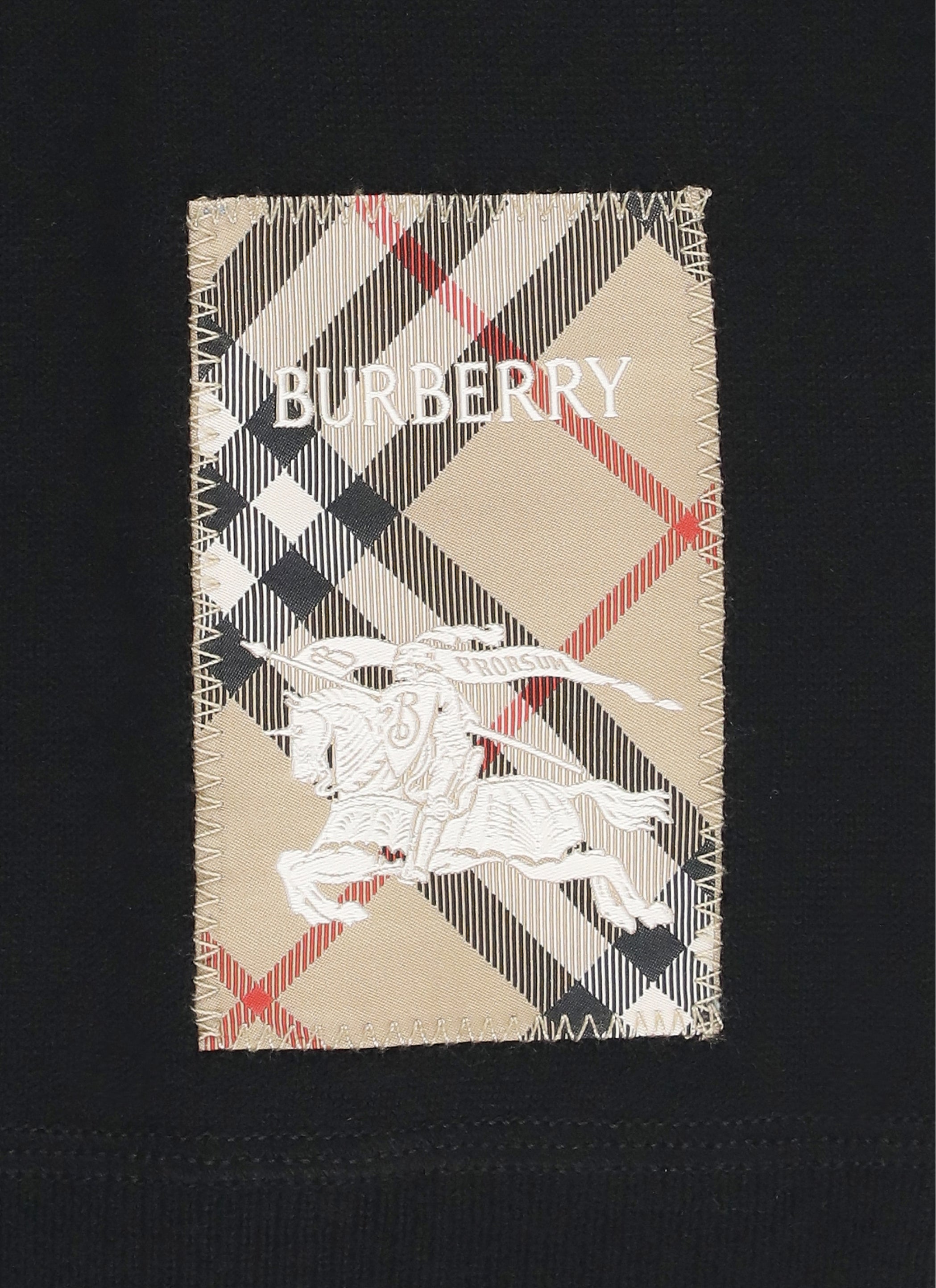 Burberry Kids Sweaters Black Wool