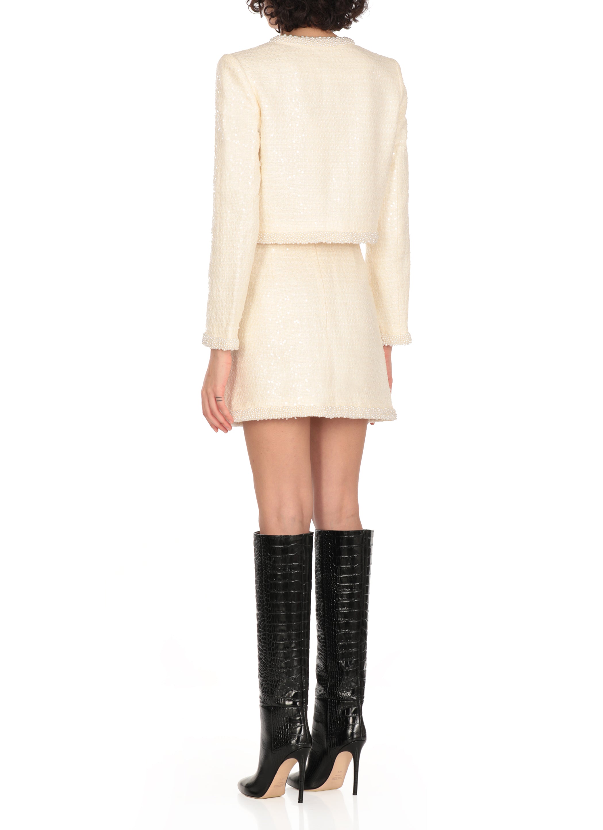 Self Portrait Jackets Ivory