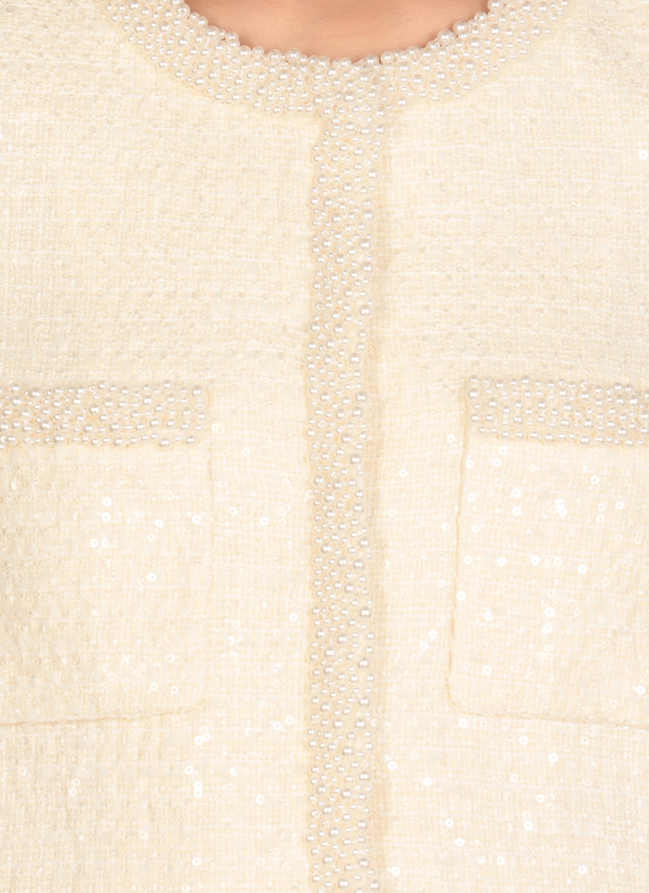 Self Portrait Jackets Ivory