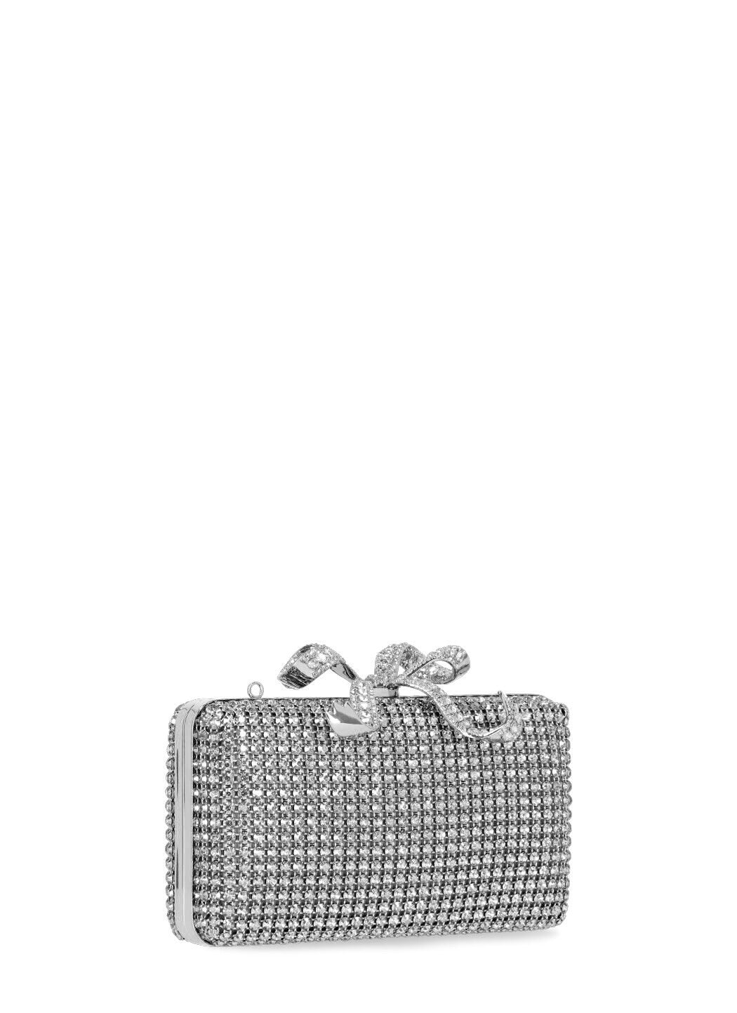 Self Portrait Bags Silver Polyester Staple: Copper