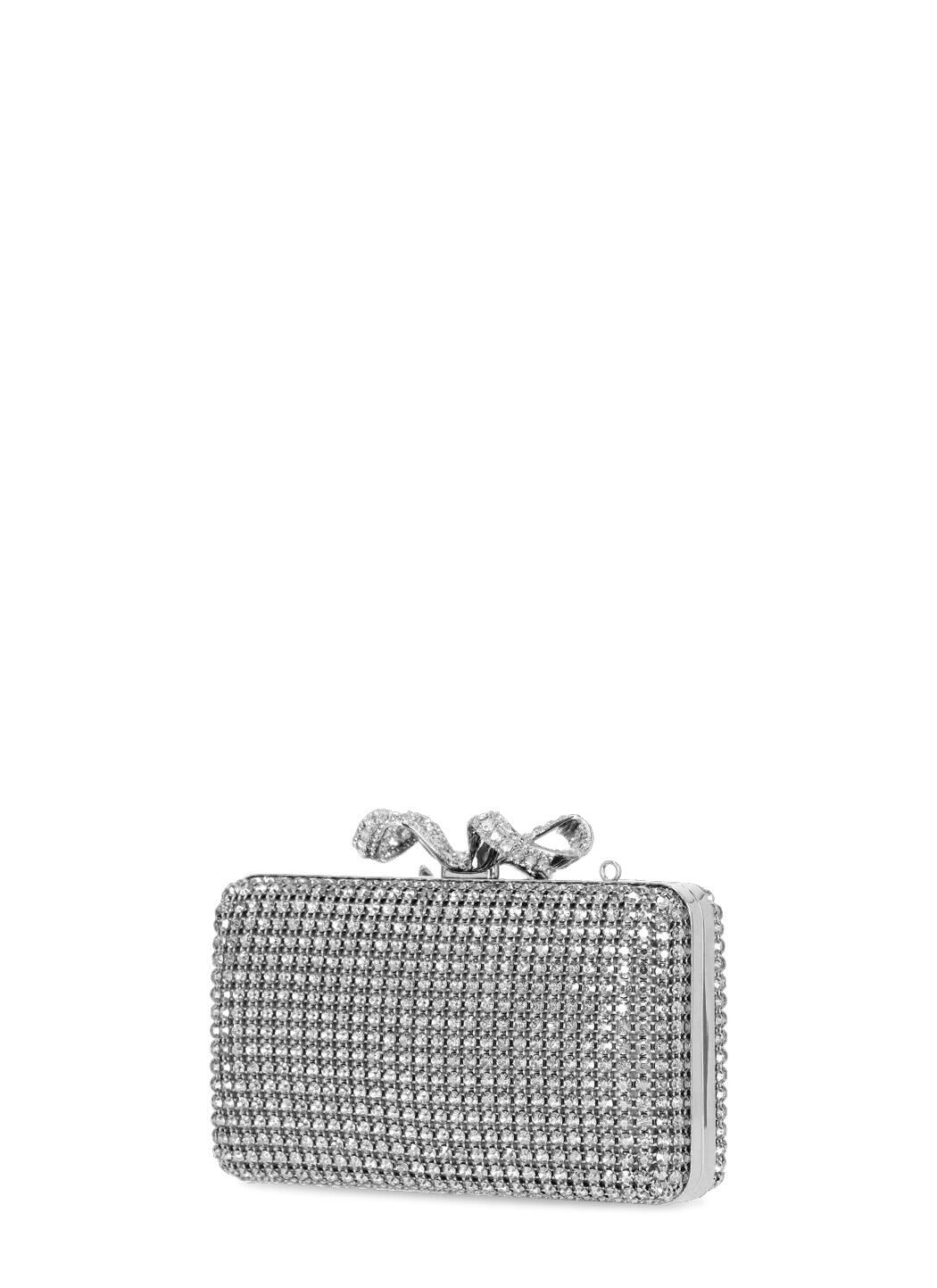Self Portrait Bags Silver Polyester Staple: Copper