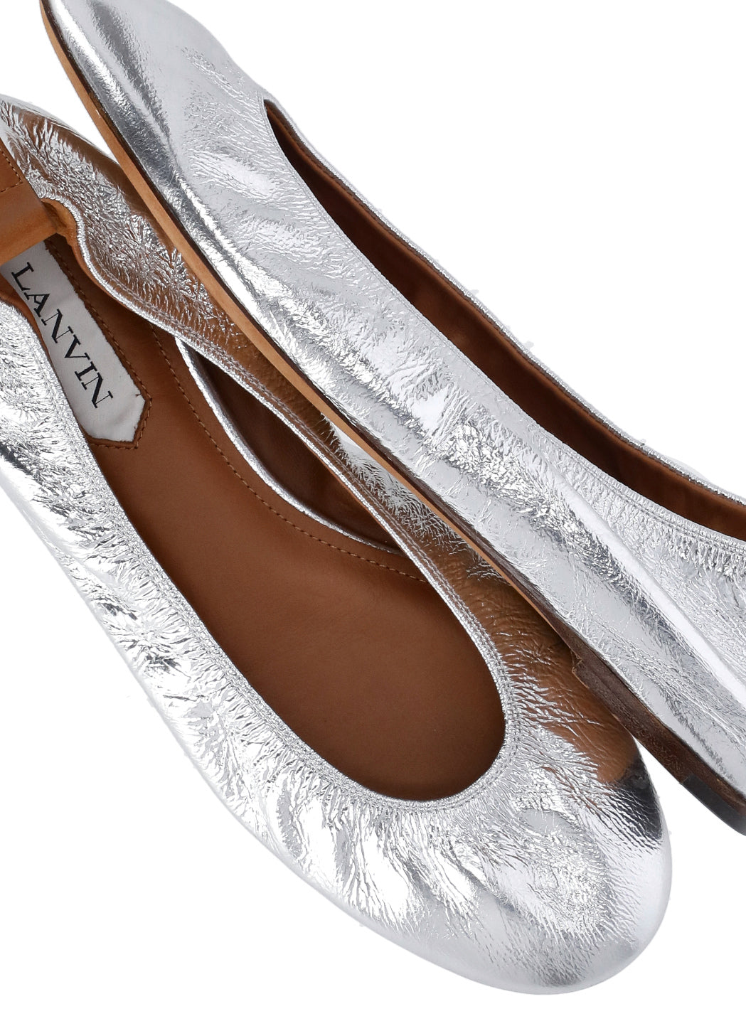 Lanvin Flat Shoes Silver