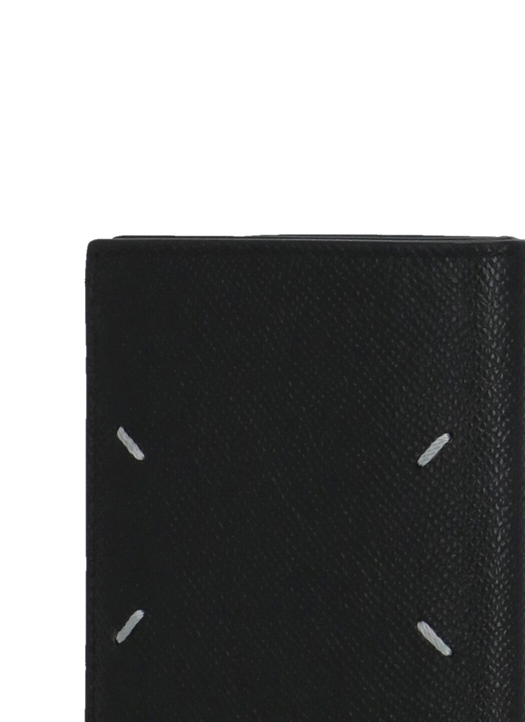 Maison Margiela Wallets Black Cow Leather Lining: Viscose