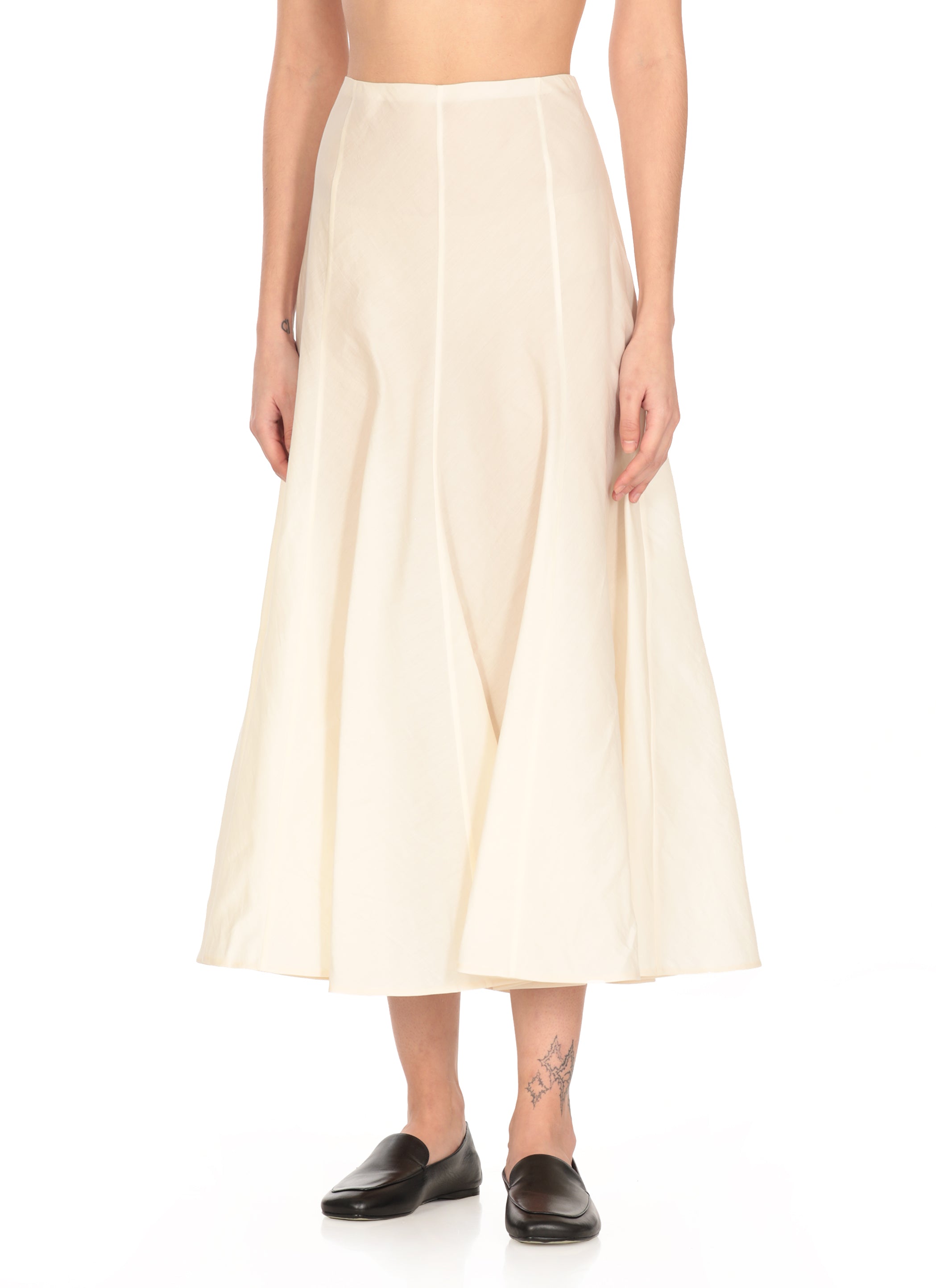 Khaite Skirts Natural Silk Cotton