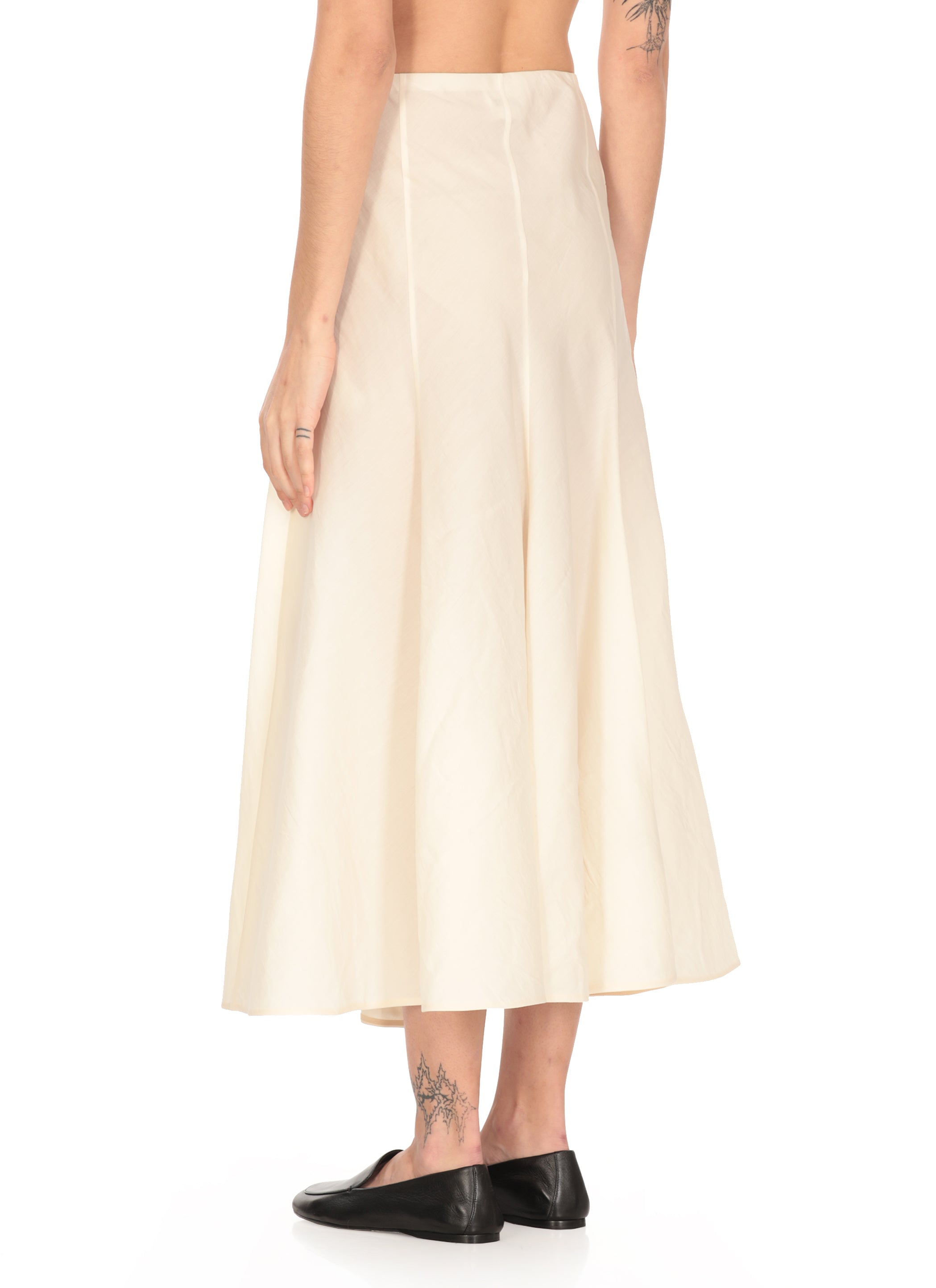 Khaite Skirts Natural Silk Cotton