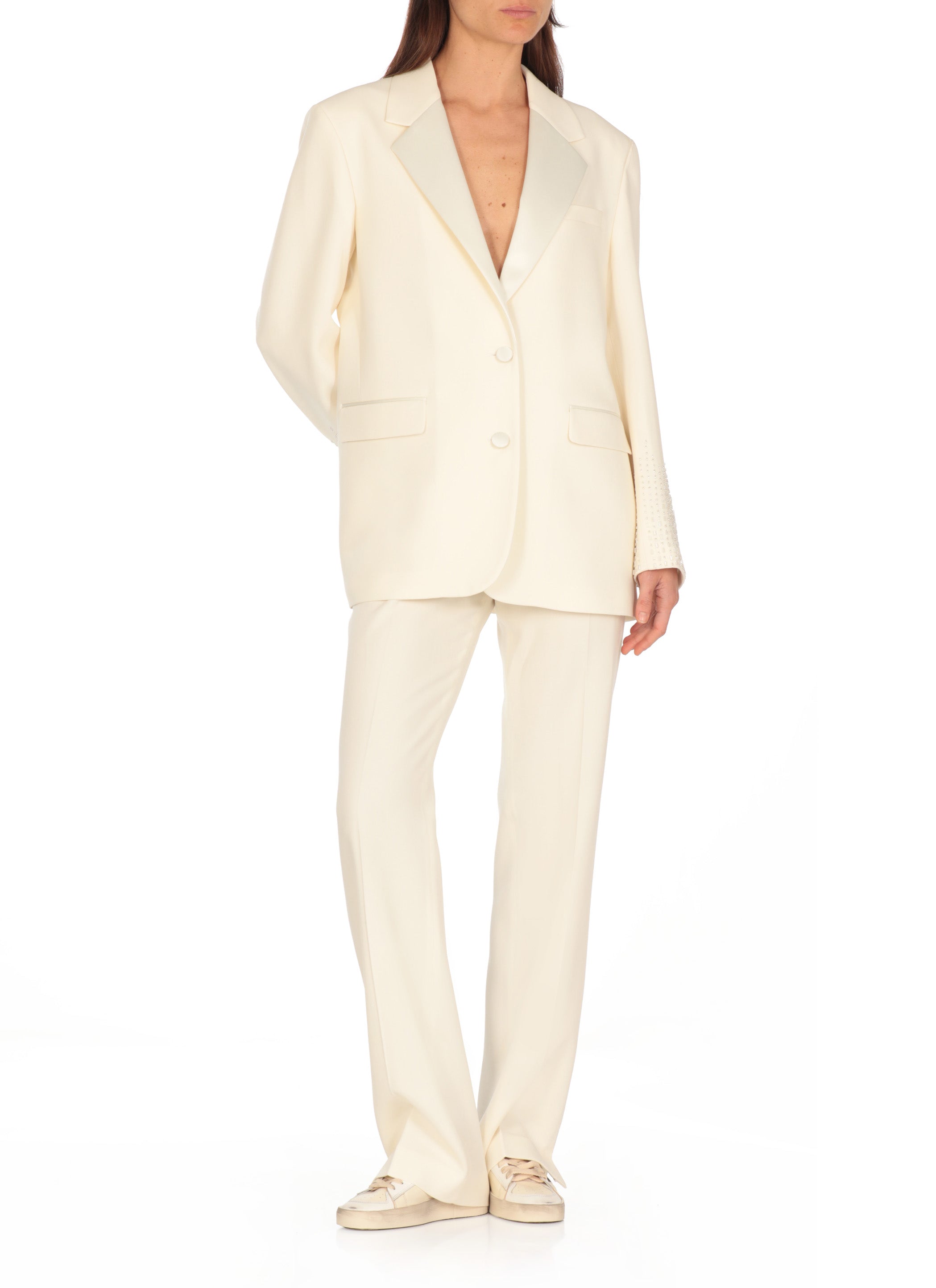 Golden Goose Jackets Ivory