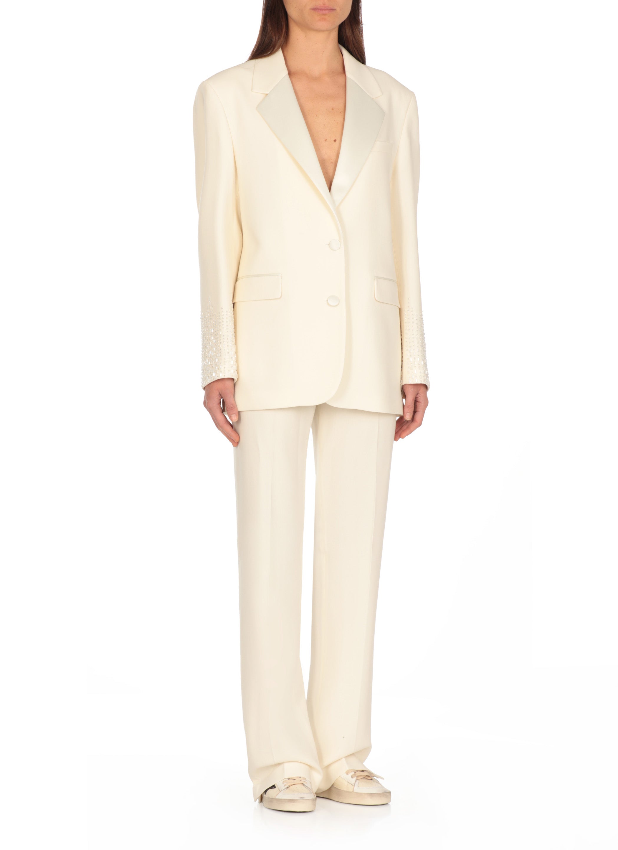 Golden Goose Jackets Ivory