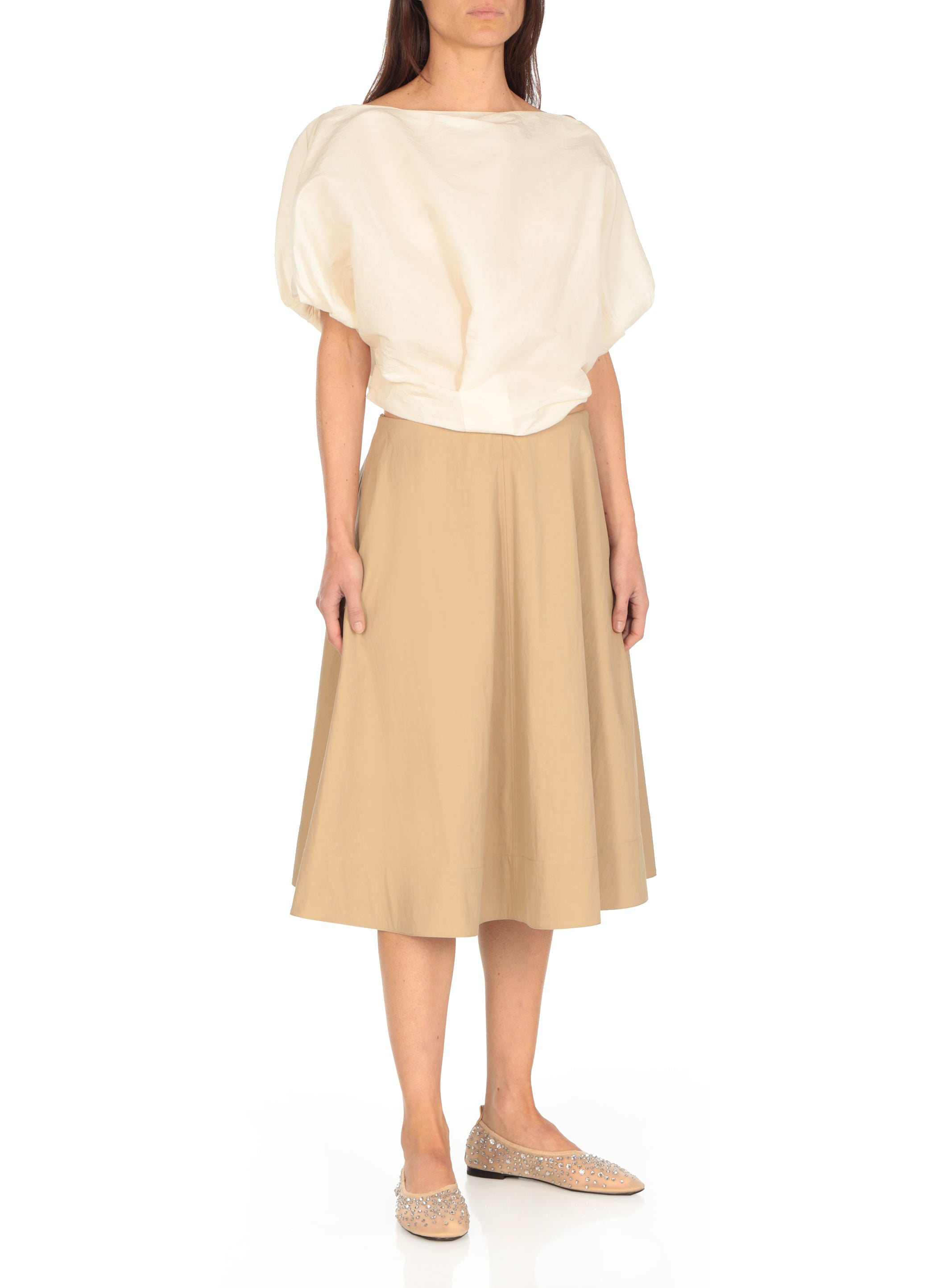 Tory Burch Flat Shoes Beige