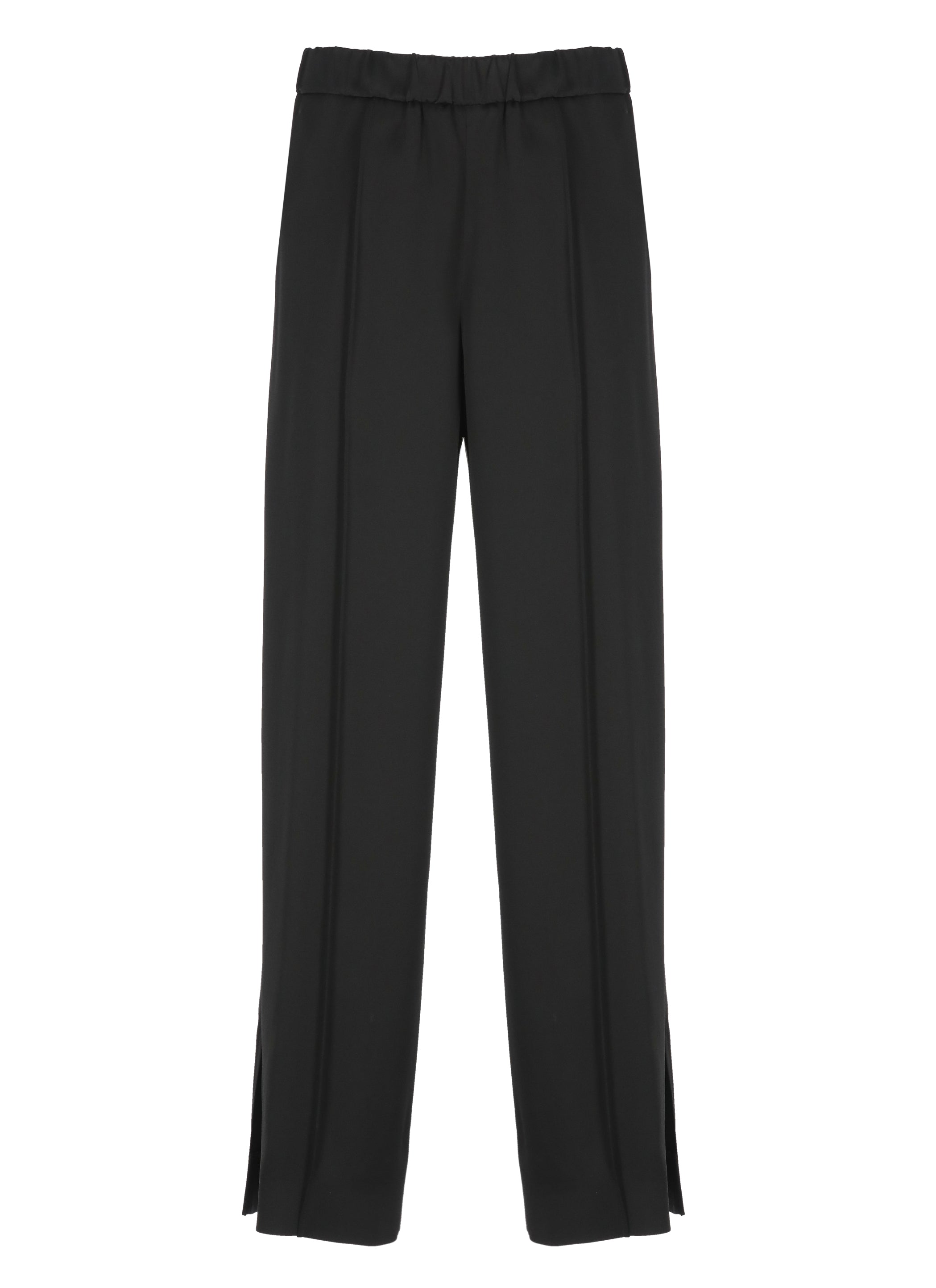 Jil Sander Trousers Black Acetate Viscose