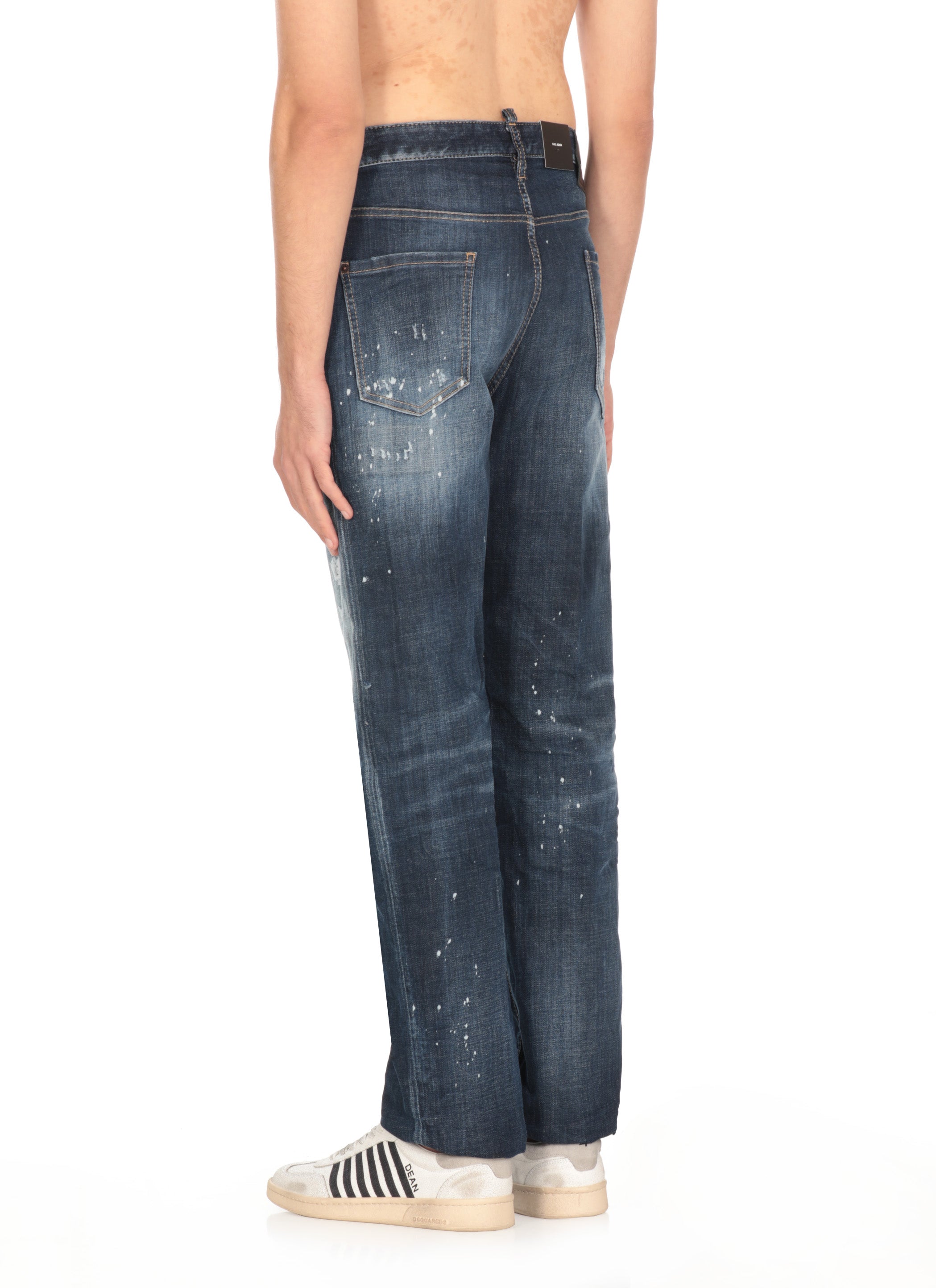 Dsquared2 Jeans Blue Cotton Elastane